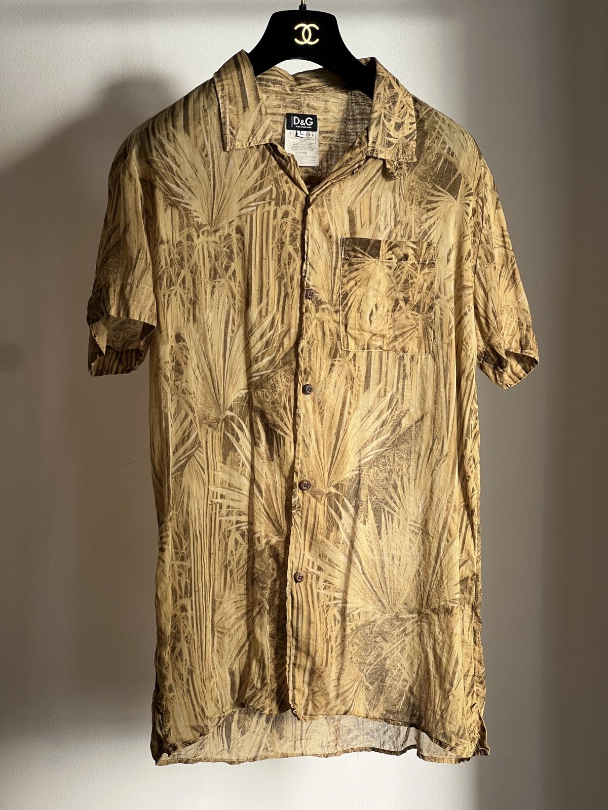 Dolce & Gabbana Dolce & Gabbana camp shirt Size US S / EU 44-46 / 1 - 1 Thumbnail