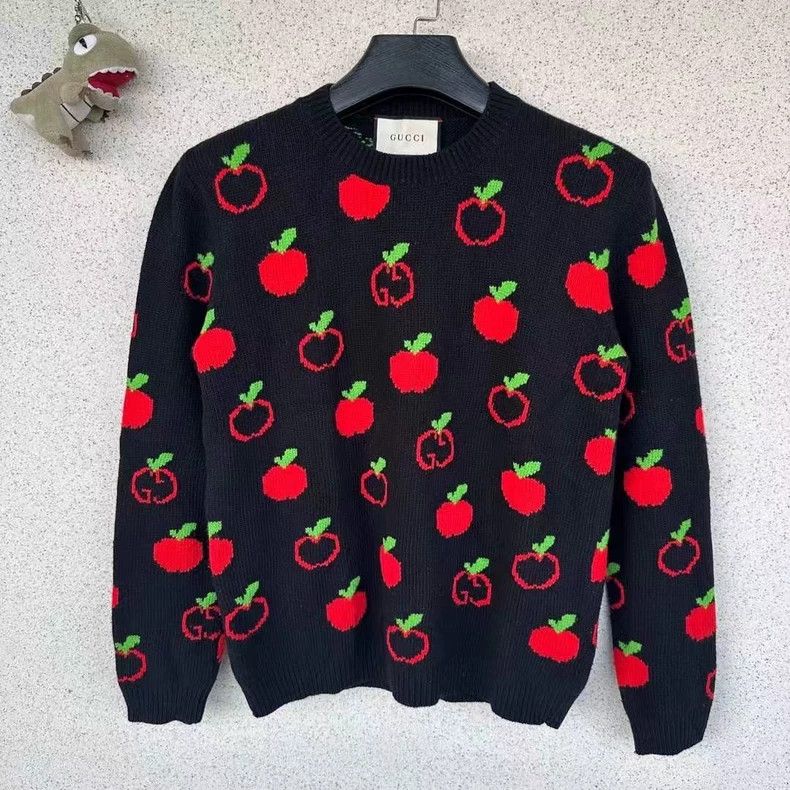 Gucci Gucci Apple full-print sweater 2501-Nextarrow Size US L / EU 52-54 / 3 - 1 Thumbnail