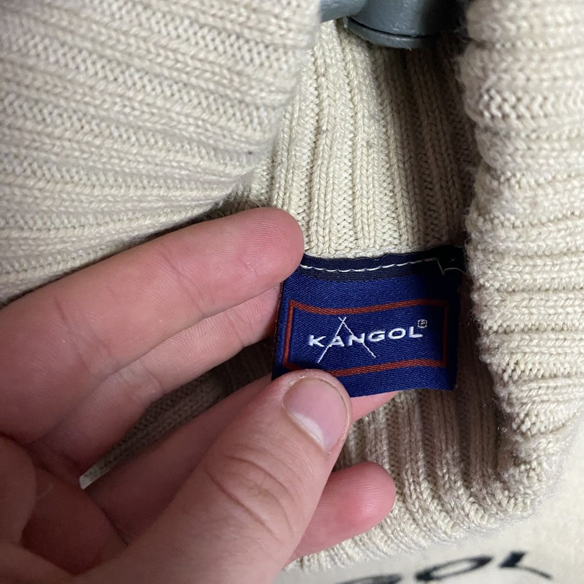 Kangol Vintage Kangol Big Logo luxury designer y2k womens sweater Size S / US 4 / IT 40 - 5 Thumbnail