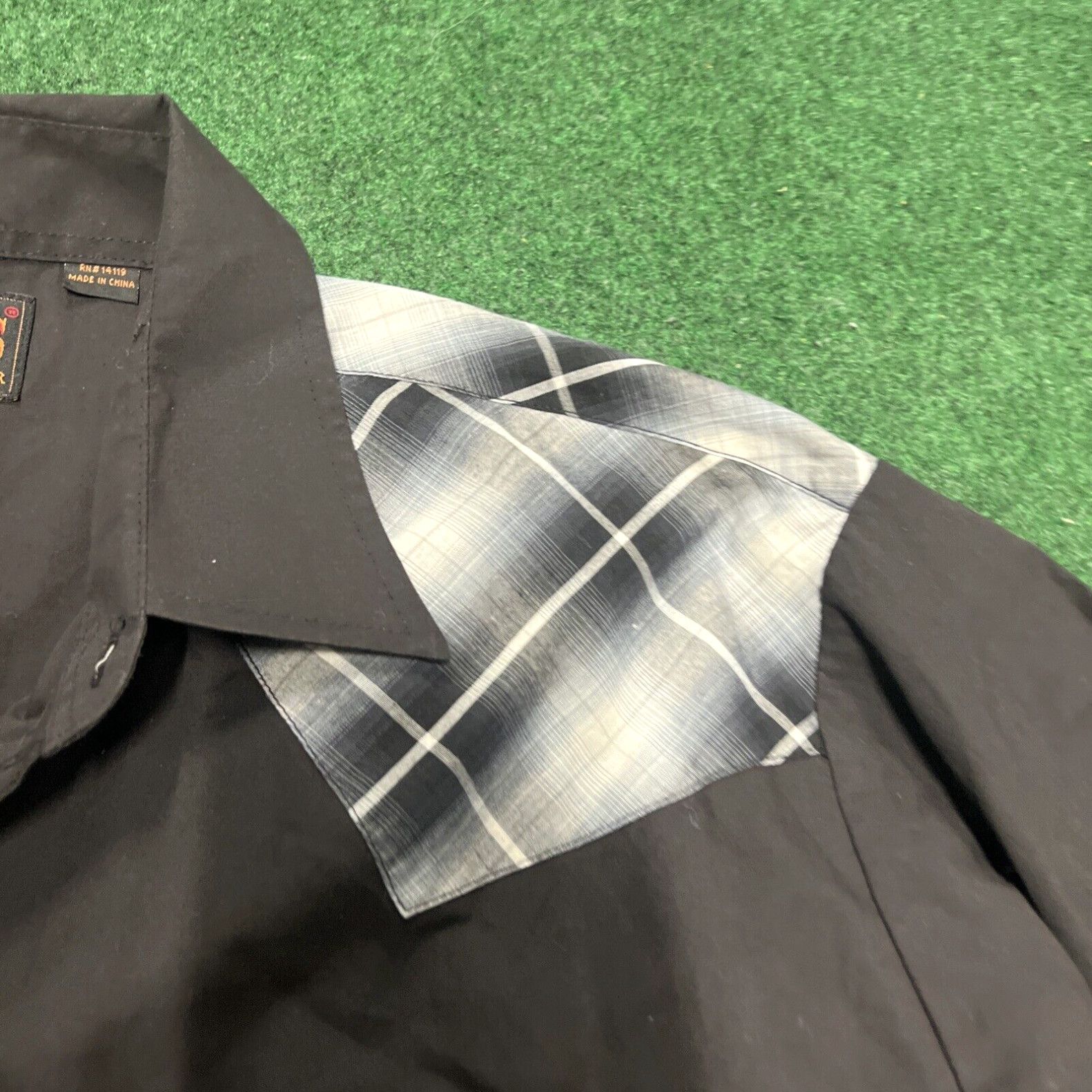 Vintage Vintage Plains Shirt Adult XL Western Wear Pearl Snap Cowboy Embroidered Mens Size US XL / EU 56 / 4 - 5 Thumbnail