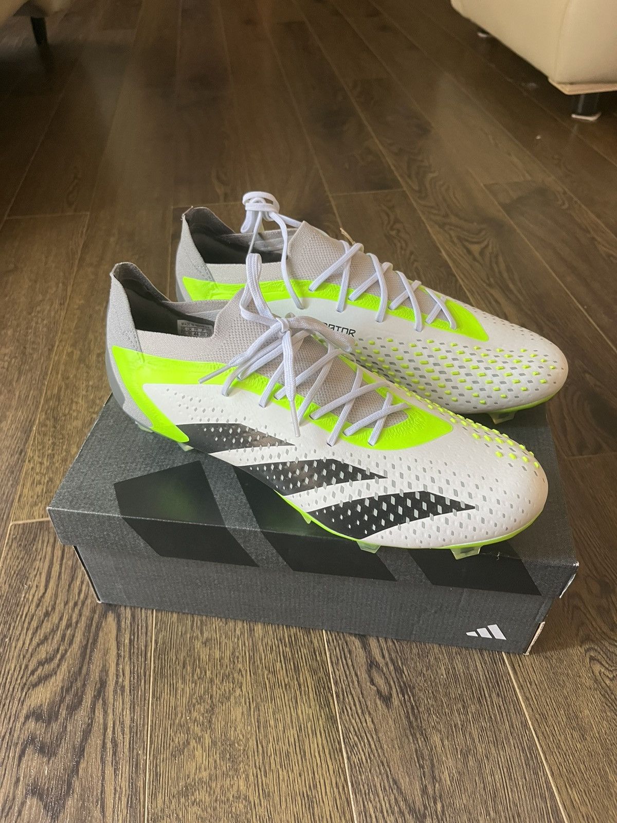 Adidas Adidas Predator Accuracy .1 FG Low Soccer Cleats Size US 11.5 / EU 44-45 - 1 Thumbnail