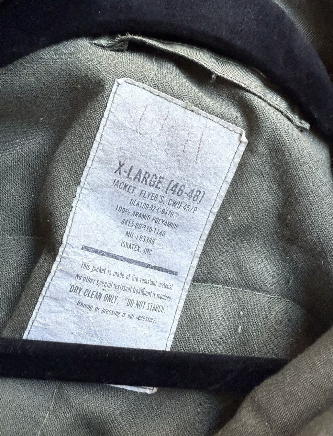 Vintage VINTAGE BOMBER JACKET OLIVE Size US XL / EU 56 / 4 - 3 Thumbnail