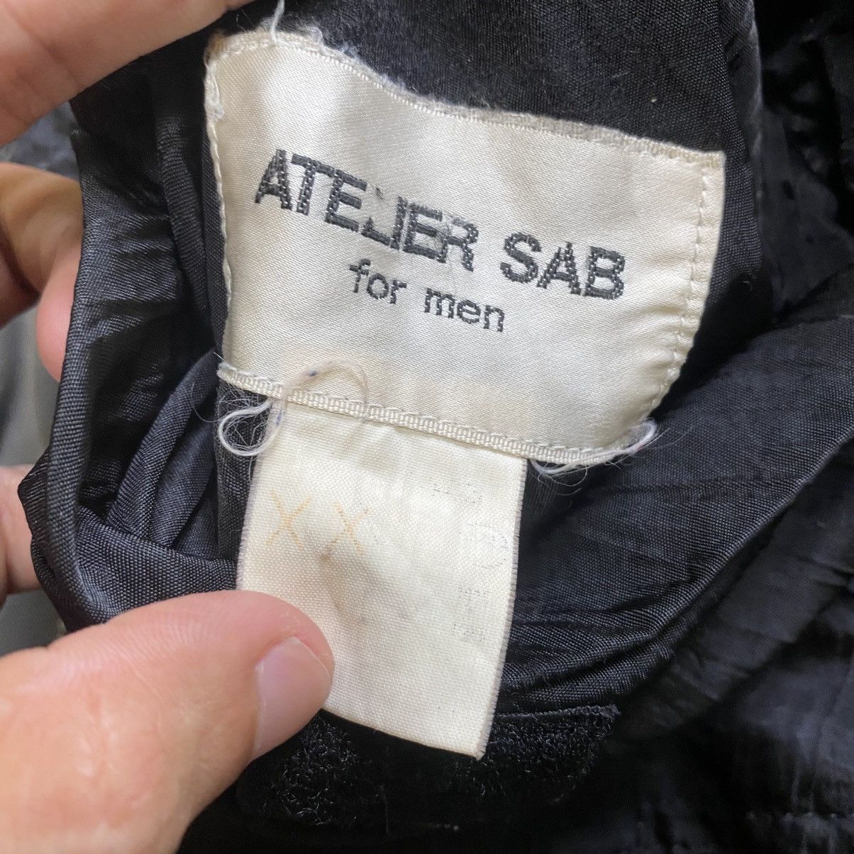 Vintage 💥 80s ATELIER SAB REVERSIBLE BOMBER JACKET Size US M / EU 48-50 / 2 - 8 Thumbnail