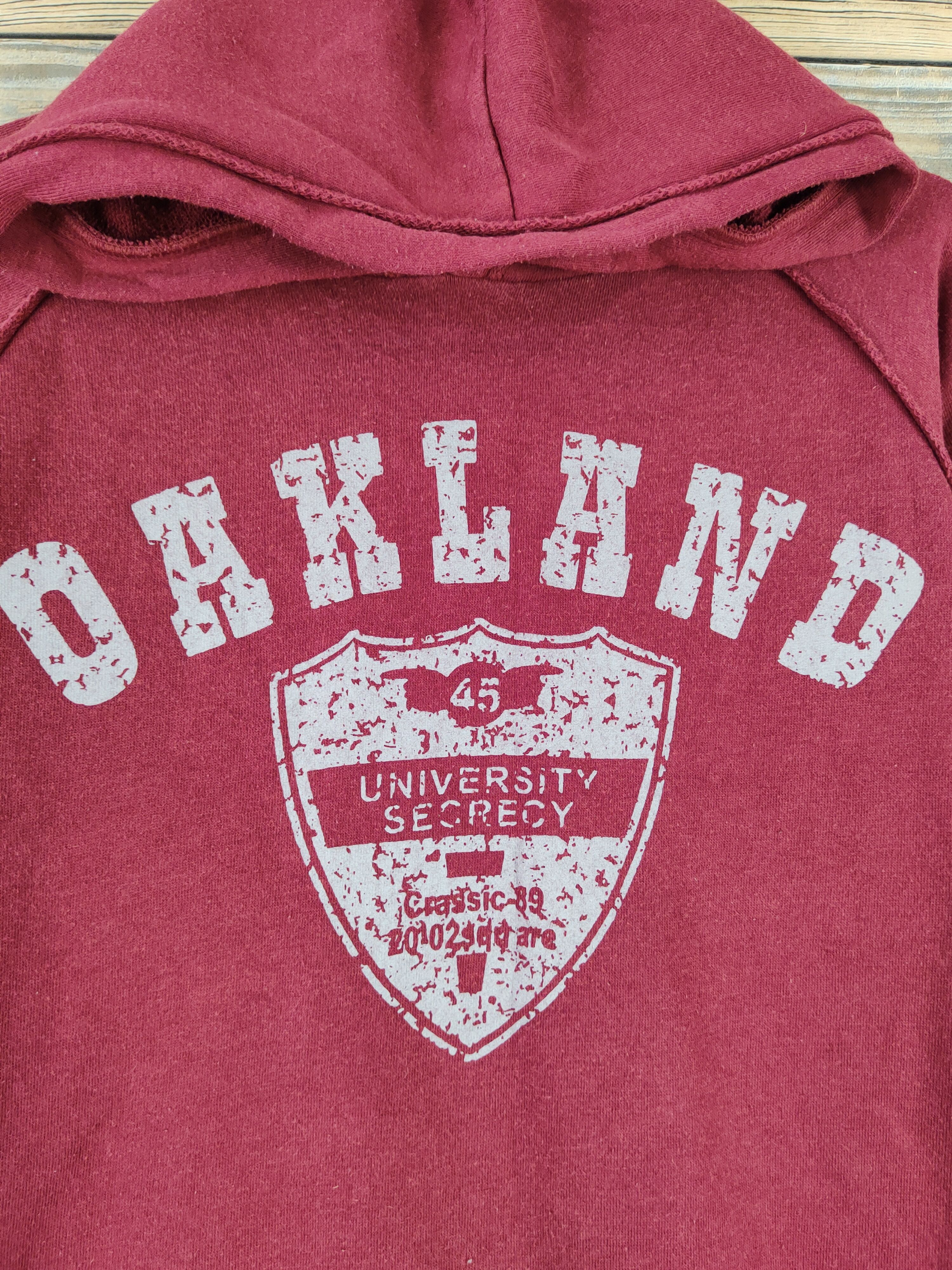 Vintage DL Caperdoni Maroon Hoodie Sweatshirts #548 Size M / US 6-8 / IT 42-44 - 3 Thumbnail