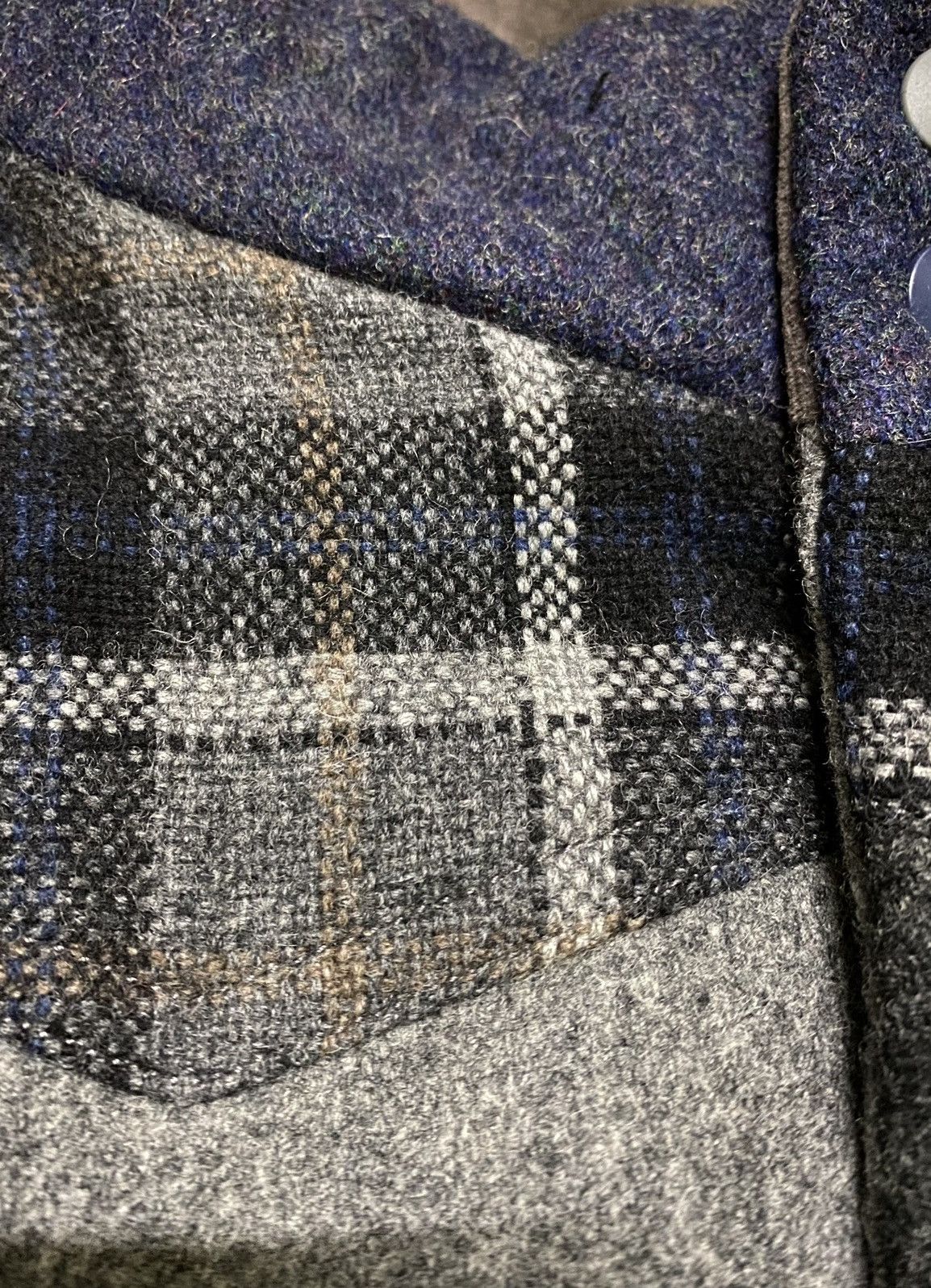 Japanese Brand AW09 Trilby Japan multicolor wool puffer made in Japan Size US M / EU 48-50 / 2 - 6 Thumbnail