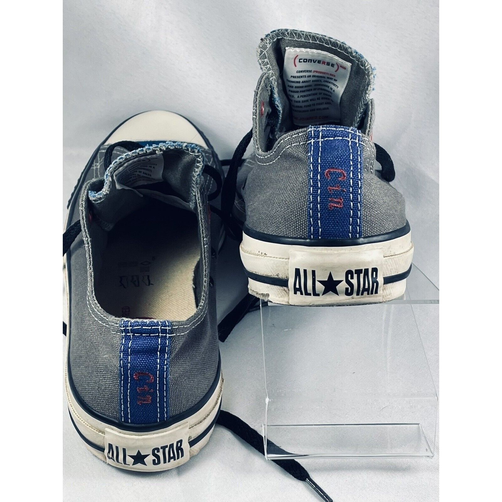 Converse Chuck Taylor Converse Low M5.5 W7.5 Aids Awareness Join Red Size US 7.5 / IT 37.5 - 5 Thumbnail