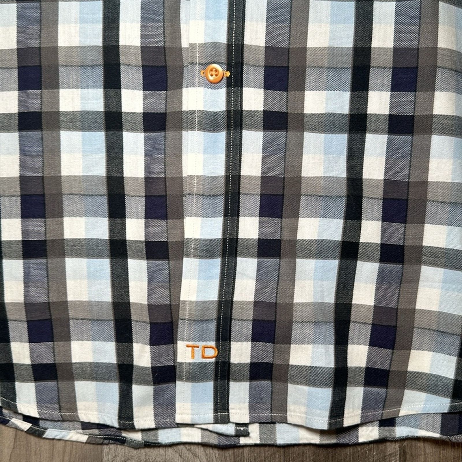 Thomas Dean Thomas Dean Shirtmaker’s Cloth Long Sleeve - Large Size US L / EU 52-54 / 3 - 5 Thumbnail