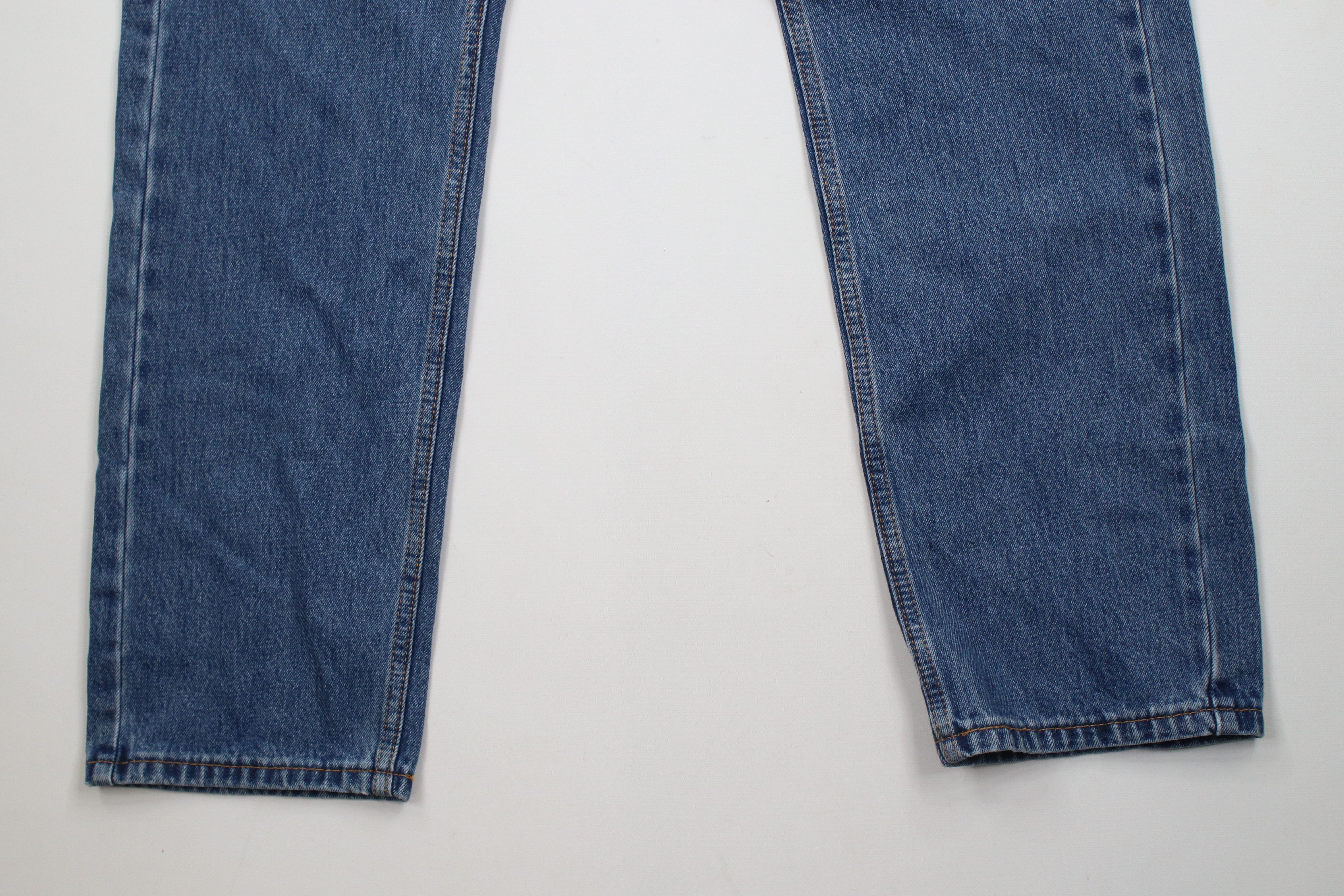 Levi's × Vintage Vintage Y2K Levis 505 Regular Fit Denim Jeans Blue Cotton Size US 32 / EU 48 - 4 Thumbnail