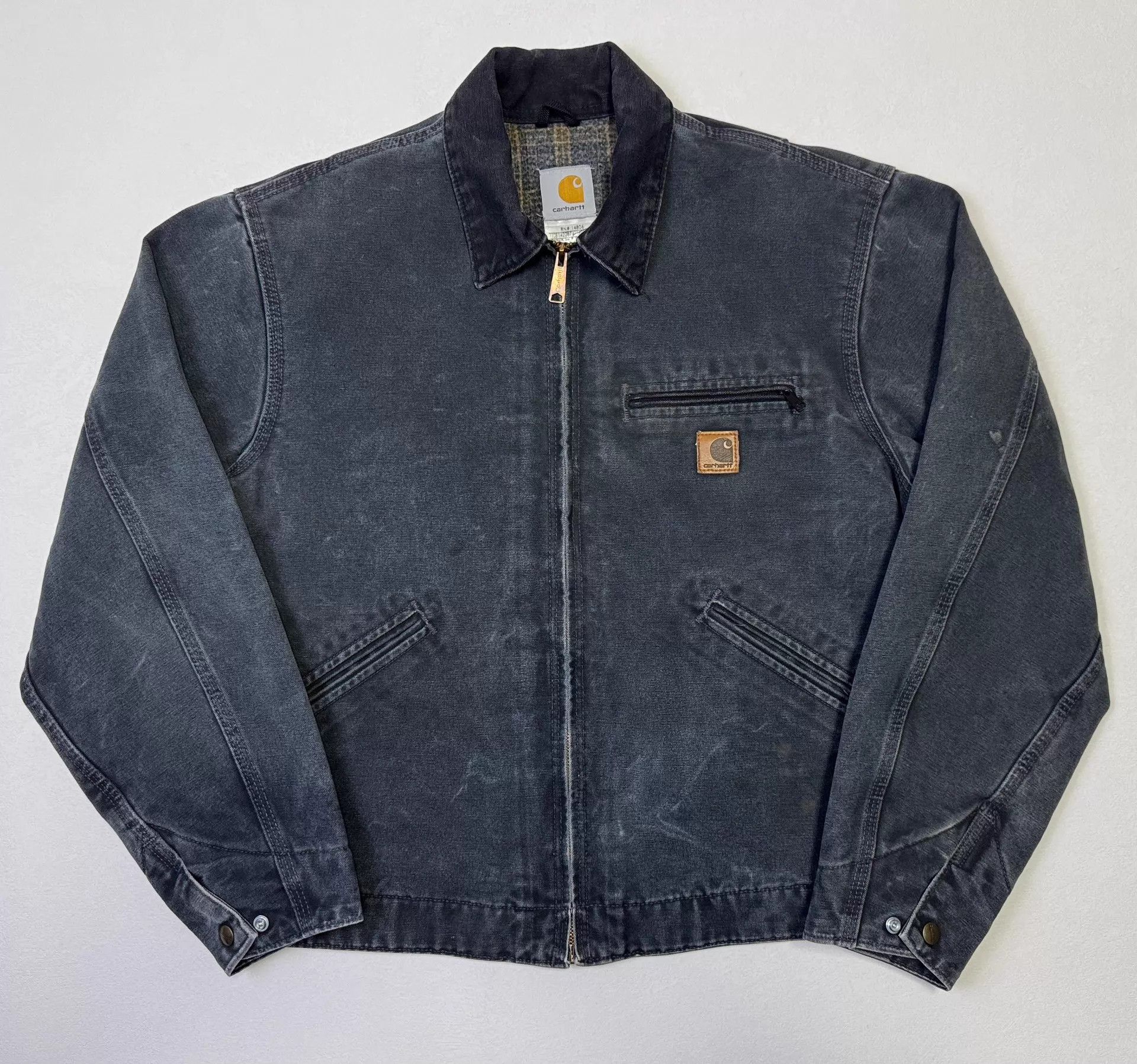 Carhartt Vintage Carhartt J97 Gasoline Blue M Size US M / EU 48-50 / 2 - 2 Thumbnail