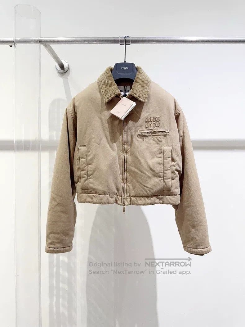 Miu Miu Miu Miu 36 Cotton-padded jacket coat in autumn and winter Size S / US 4 / IT 40 - 1 Thumbnail