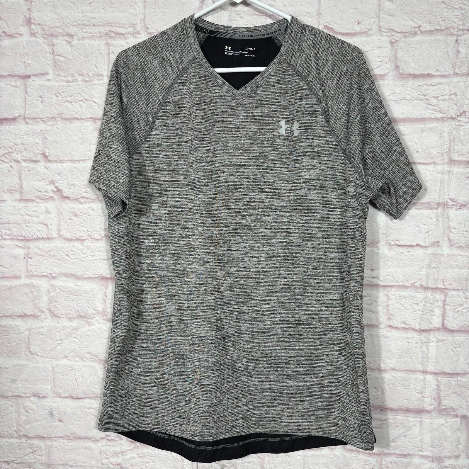 Under Armour Under Armour Threadborne Run Performance Shirt Mens Large Size US L / EU 52-54 / 3 - 1 Thumbnail