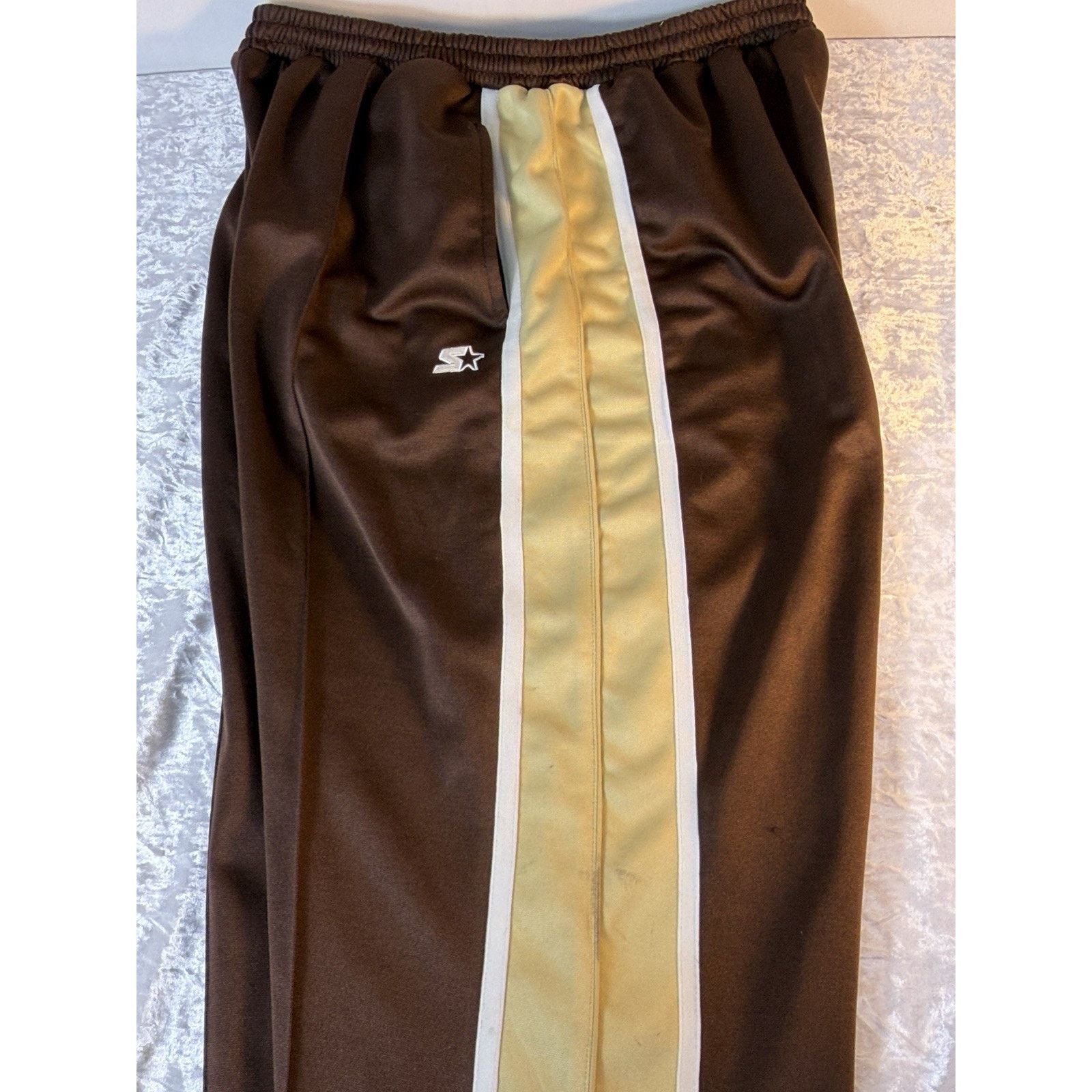 Starter Vintage Starter Tracksuit Y2K Brown Full Zip Jacket Pants XL Size US XL / EU 56 / 4 - 9 Thumbnail