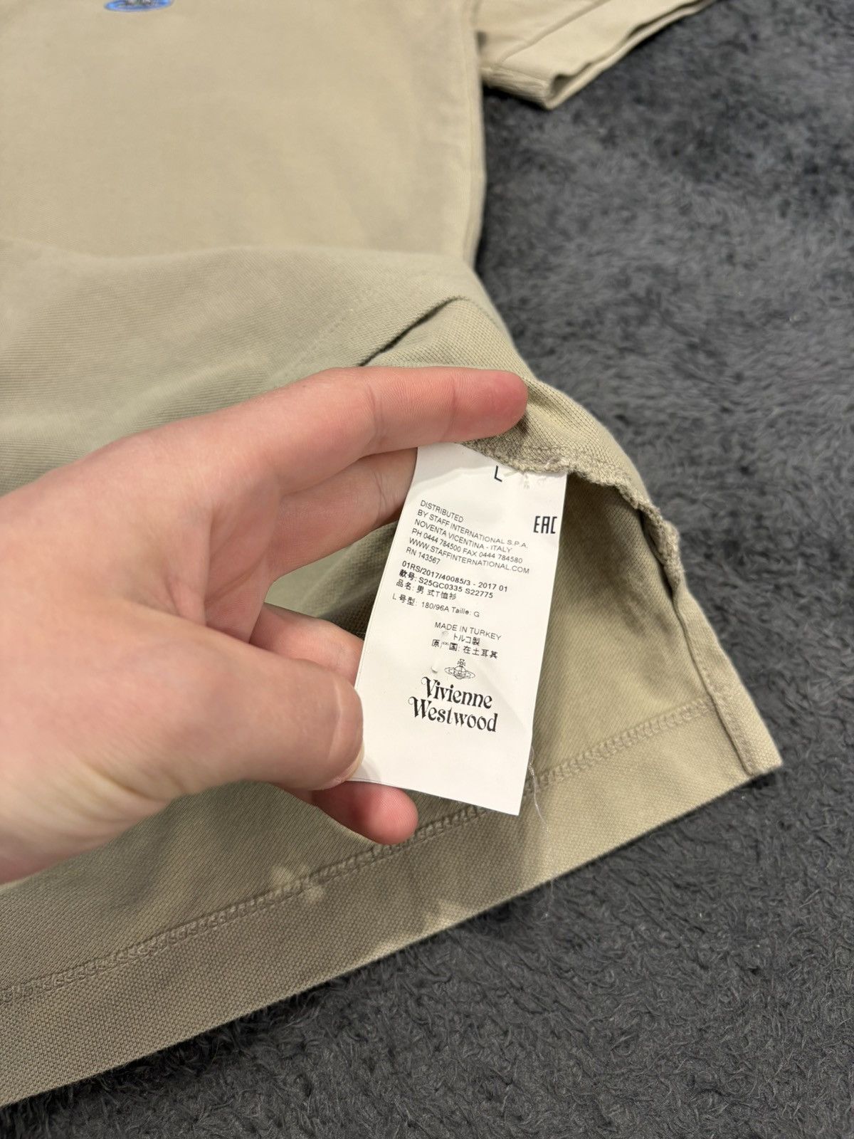 Vivienne Westwood Vivienne Westwood Basic Orb Logo Polo Size US L / EU 52-54 / 3 - 7 Thumbnail