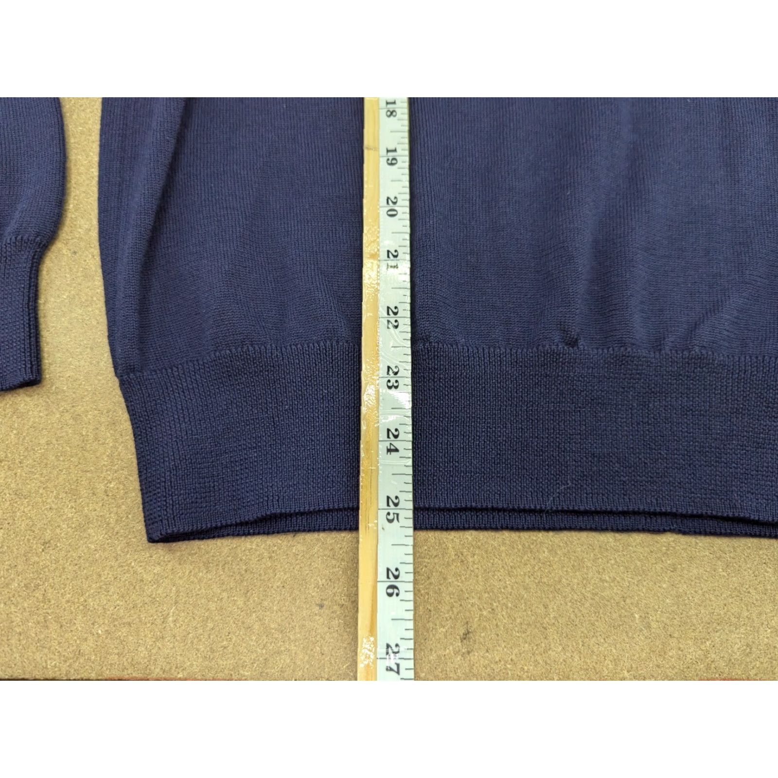 Fred Perry Fred Perry Sweater Mens 100% Merino Wool Blue Size M Long Sleeve Jumper Knit Pullover Regular Size US M / EU 48-50 / 2 - 6 Thumbnail