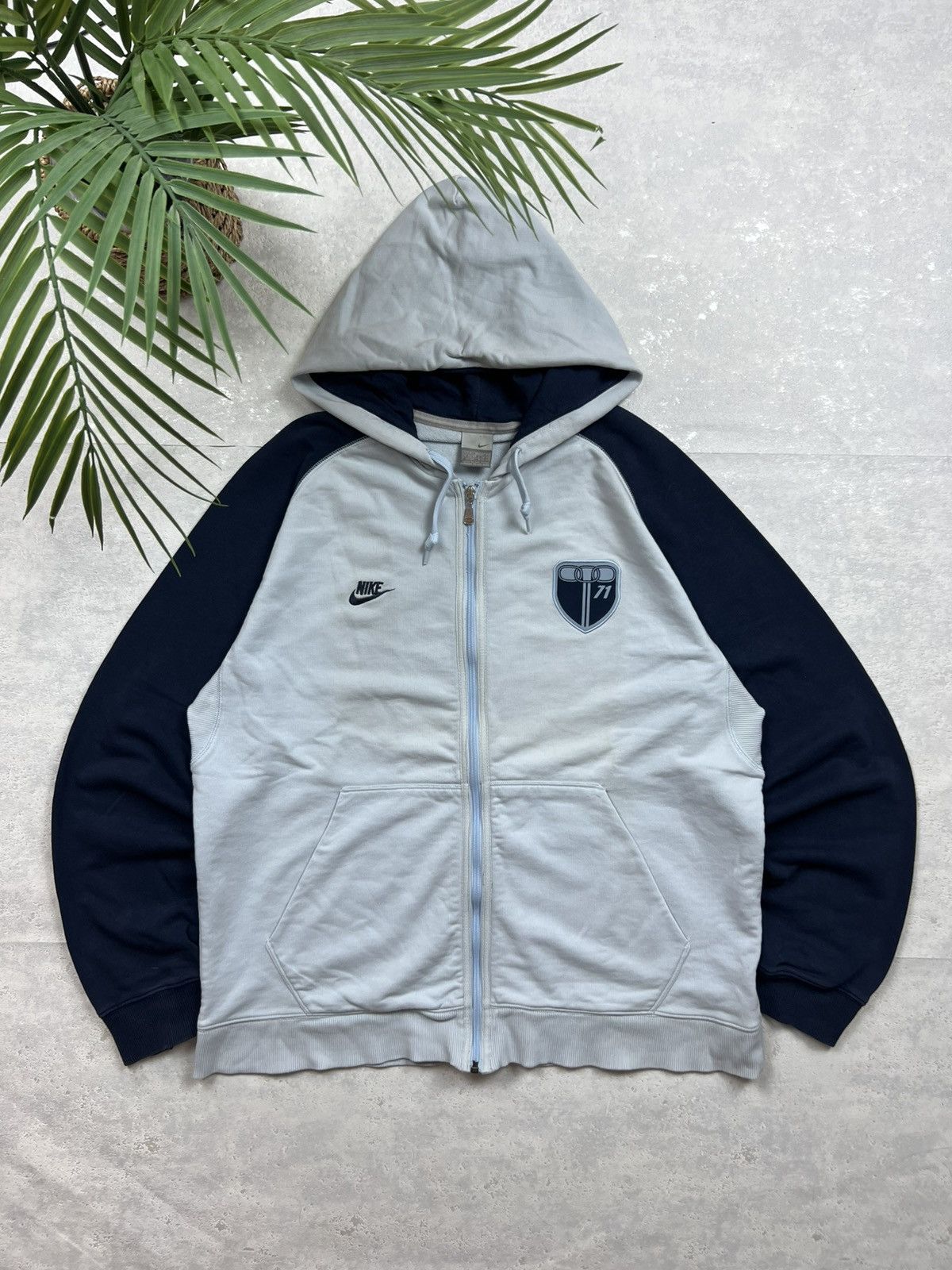 90s NIKE ナップサック archive Y2K vintage tech Nike × Vintage Vintage Nike Tracksuit Zip Hoodie Embroidered