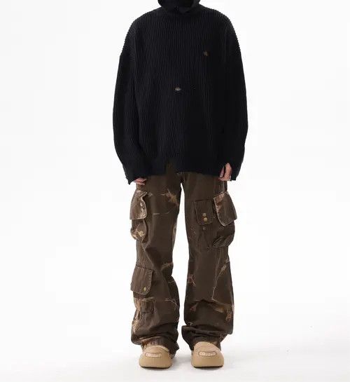 Japanese Brand × Jean Camo Stack Denim Jeans Size US 32 / EU 48 - 4 Thumbnail