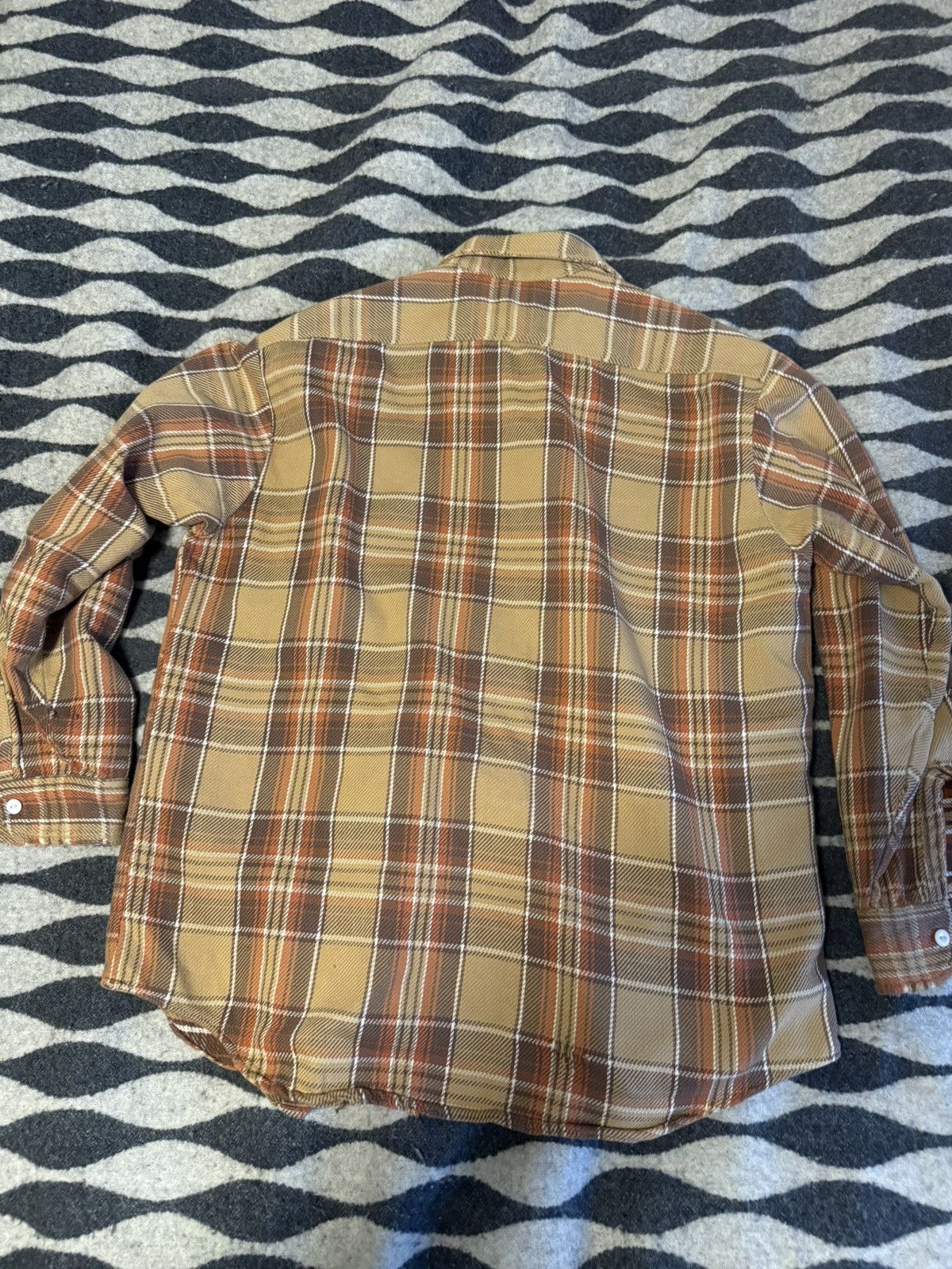 Vintage Big Mac flannel orange 70s Size US L / EU 52-54 / 3 - 2 Thumbnail