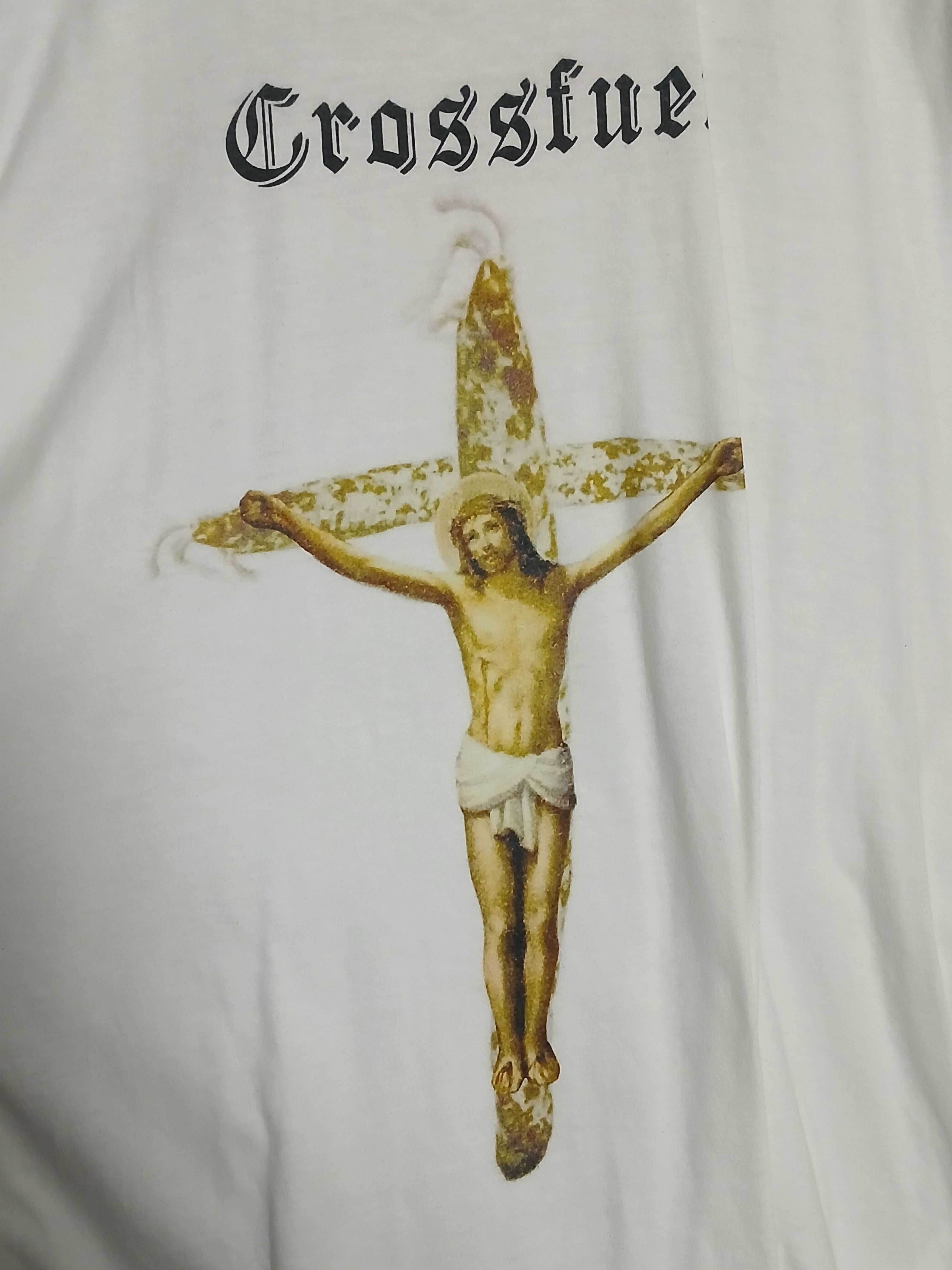 Vintage Vintage Crucifixion of Jesus T-Shirt Size US XL / EU 56 / 4 - 3 Thumbnail