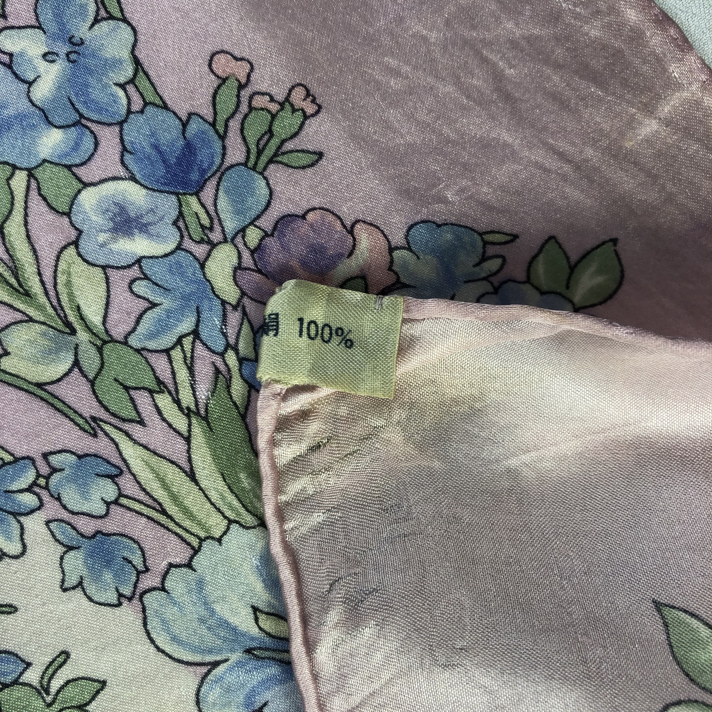 Vintage Vintage Silk Scarf Size ONE SIZE - 5 Thumbnail