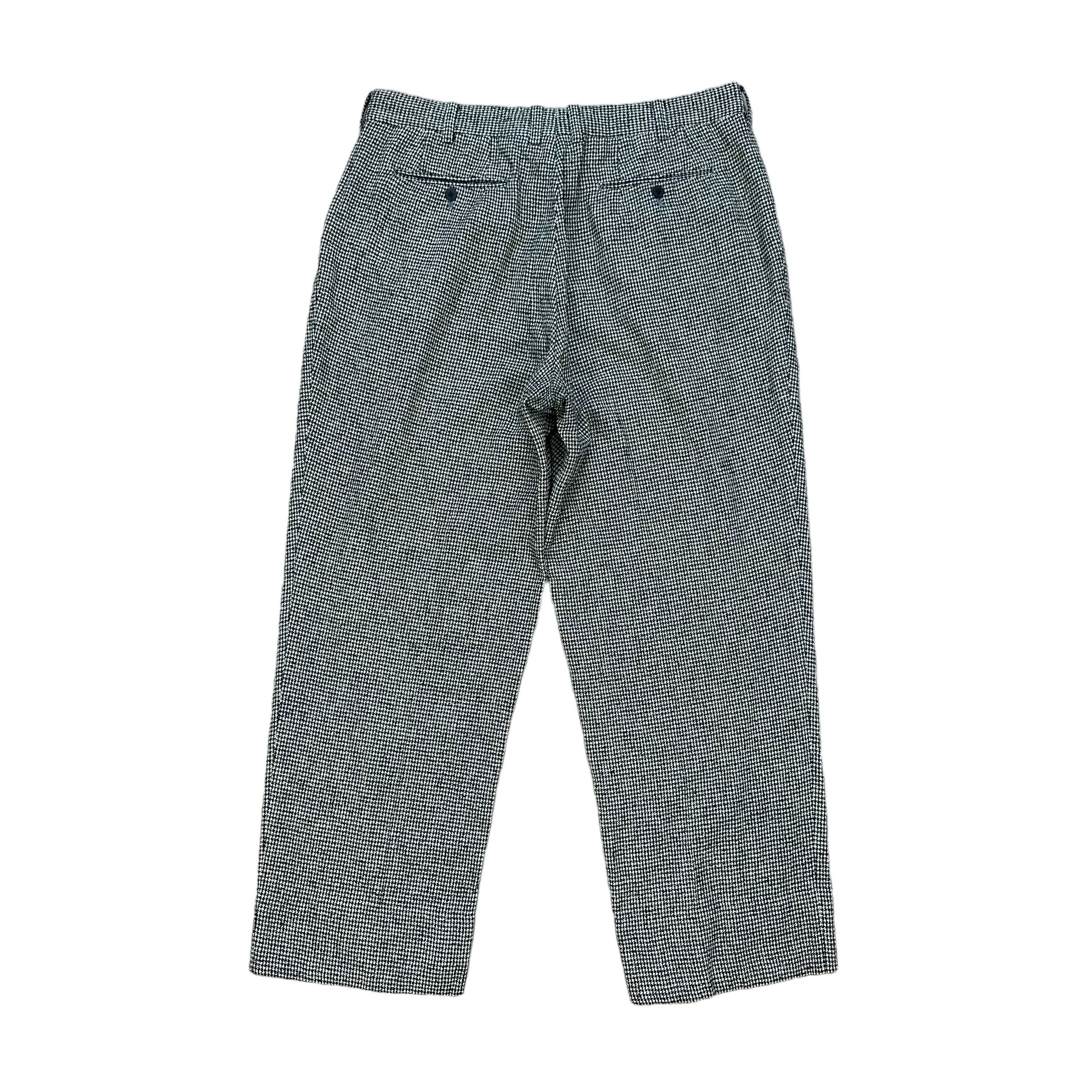 Valentino VALENTINO SPORT HOUNDSTOOTH WOOL TROUSERS #7894-188 Size US 36 / EU 52 - 9 Thumbnail