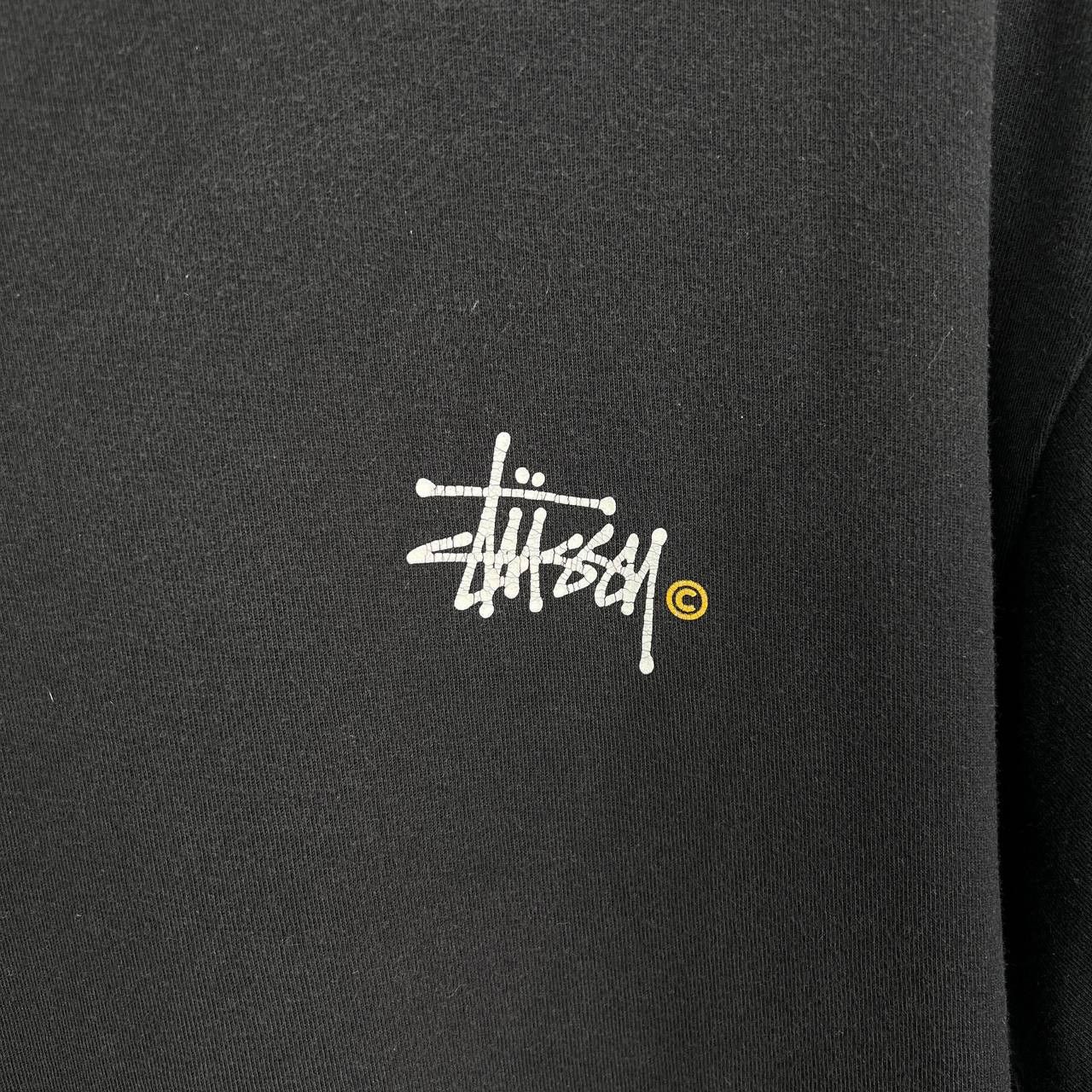 Stussy × Vintage Vintage Stussy Big Logo T-Shirt Made In Mexico Size US L / EU 52-54 / 3 - 4 Thumbnail
