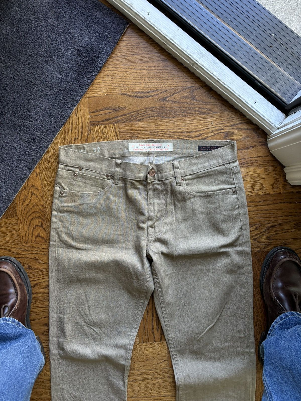 Other Williamsburg S 4th Street Skinny Jeans 32 Brown Tan Denim Size US 32 / EU 48 - 7 Thumbnail