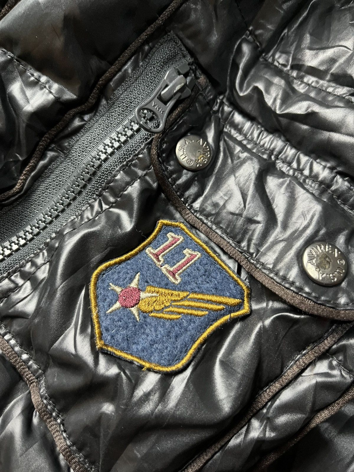 Avirex × Le Grande Bleu (L.G.B.) × Vintage VINTAGE AVIREX CRAZY PUFFER JACKET Size US M / EU 48-50 / 2 - 12 Thumbnail