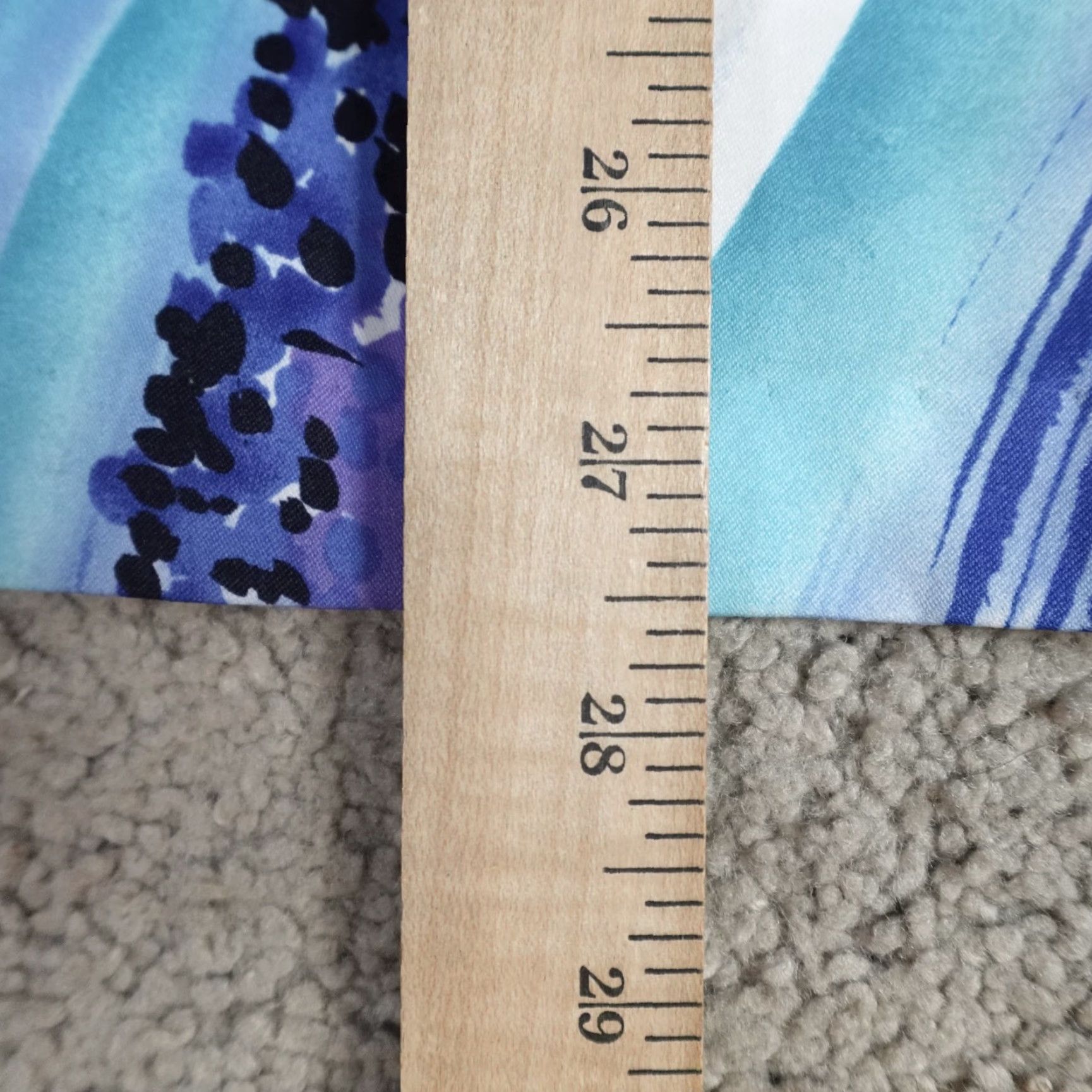 Sears VINTAGE Sears Shirt M Blue Hawaiian Floral Print Camp Loop Collar Men's Short Sleeve Button-Up Size US M / EU 48-50 / 2 - 7 Thumbnail