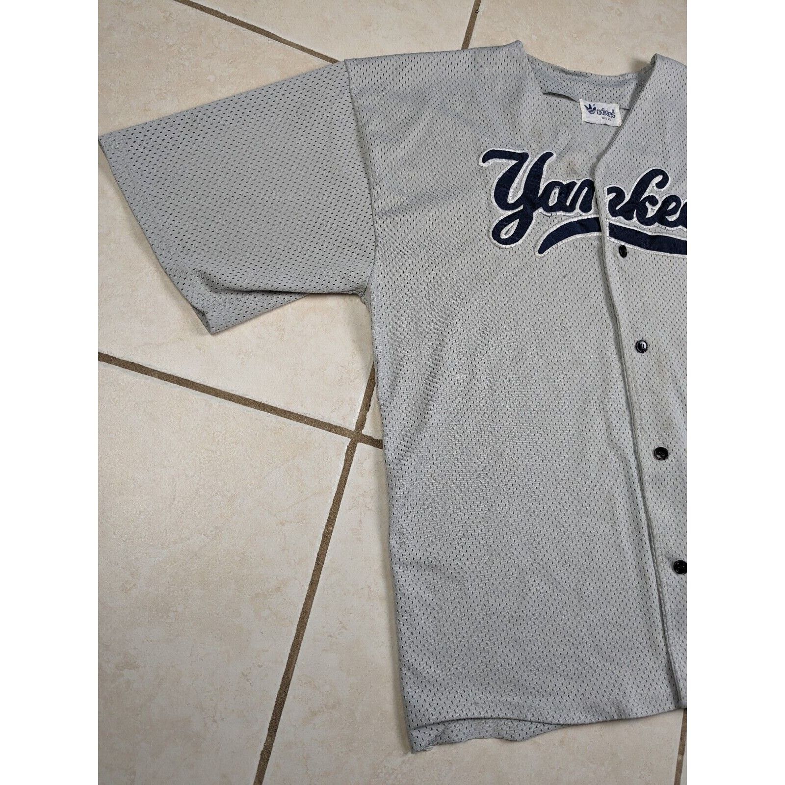 Adidas Vtg 1980's Adidas New York Yankees MLB Baseball Jersey XL Size US XL / EU 56 / 4 - 2 Thumbnail