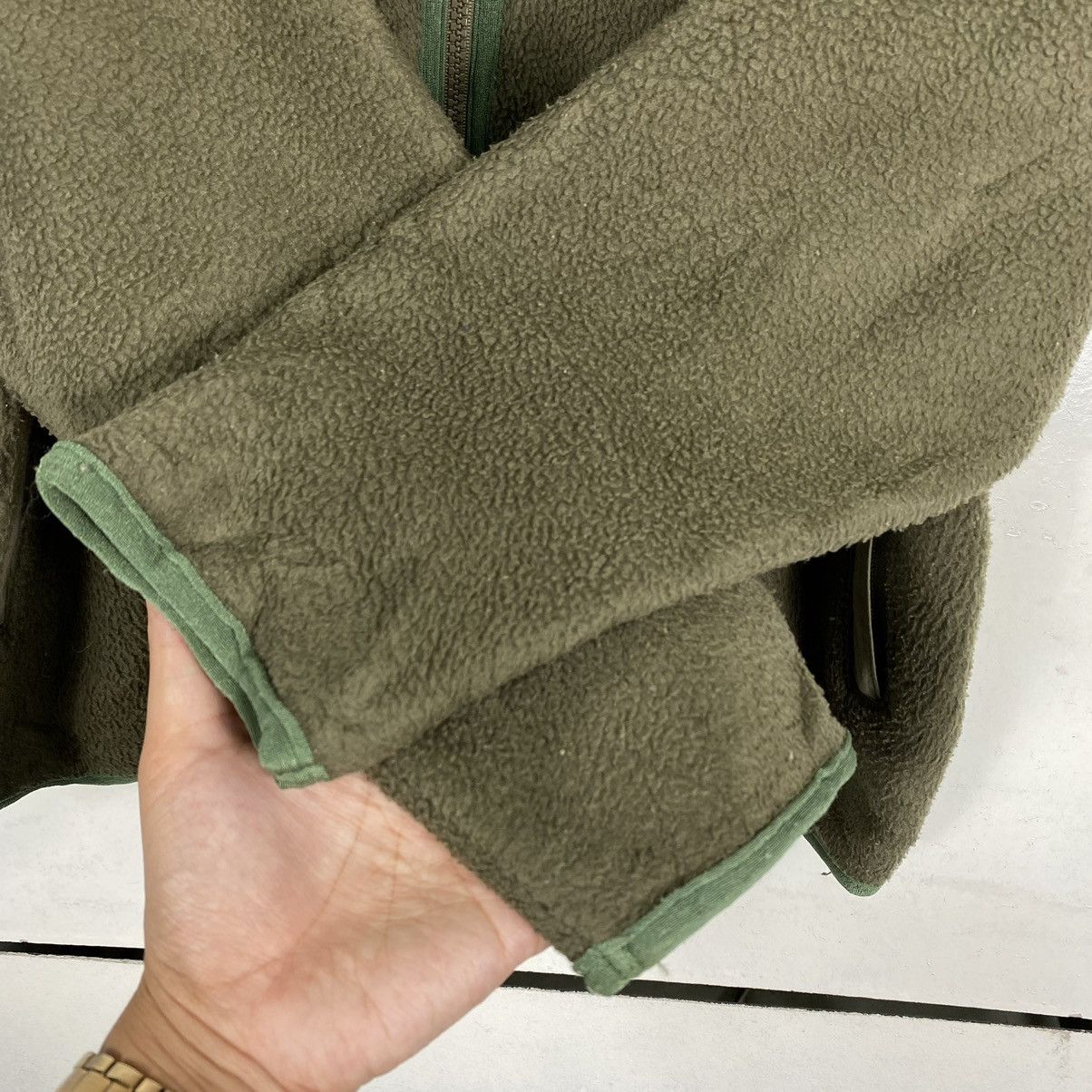 Kazuki Kuraishi × The North Face Vintage TNF The North Face Fullzip Single Pocket Fleece Size US M / EU 48-50 / 2 - 9 Thumbnail