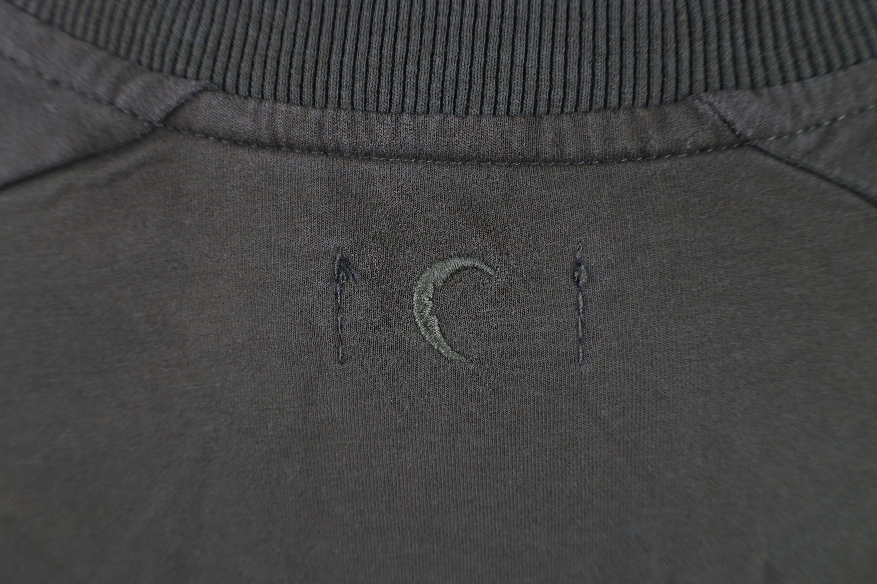 Vintage Zyia Active Blank French Terry Crewneck Sweatshirt Green Size M / US 6-8 / IT 42-44 - 9 Thumbnail
