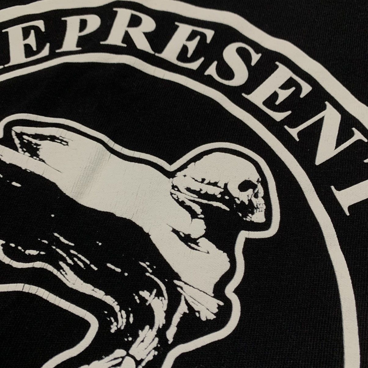 Represent Clo. Represent Small Owners Club Angel Jet Black Tee Size US S / EU 44-46 / 1 - 4 Thumbnail