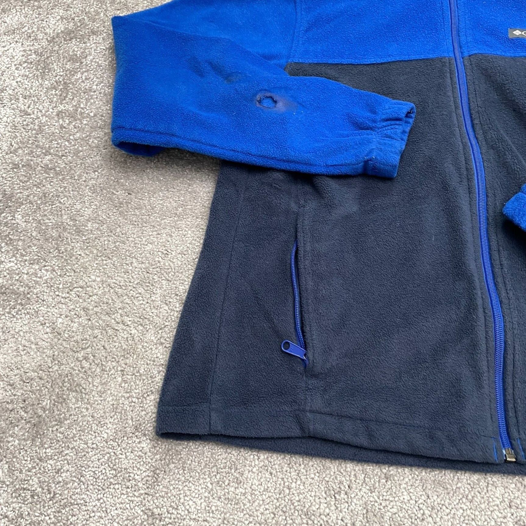 Vintage Columbia Jacket Men Fleece Full Zip Steens Mountain Blue Size M Outdoor Hiking Size US M / EU 48-50 / 2 - 3 Thumbnail