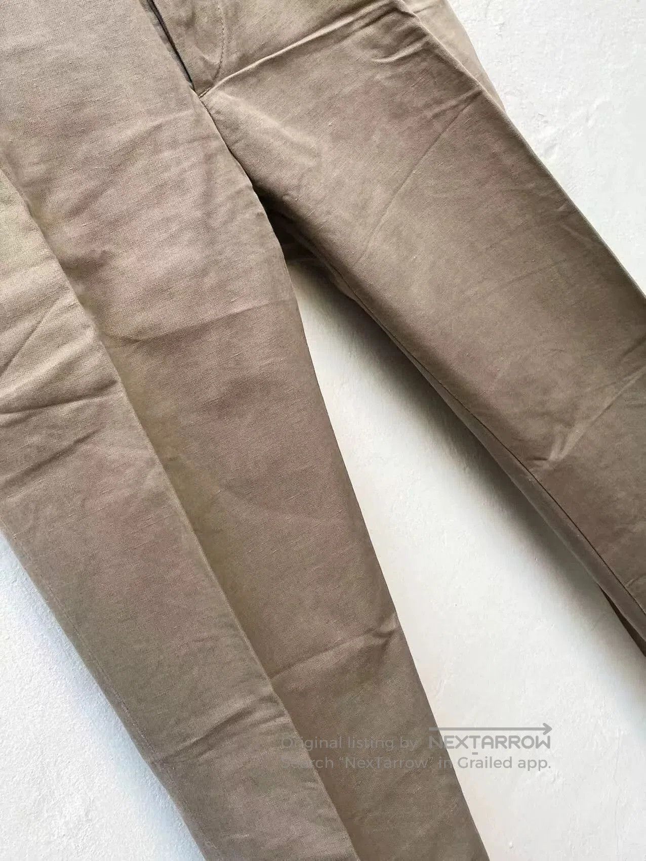 Ann Demeulemeester Ann Demeulemeester Cotton-Linen Trousers. Size US 32 / EU 48 - 5 Thumbnail