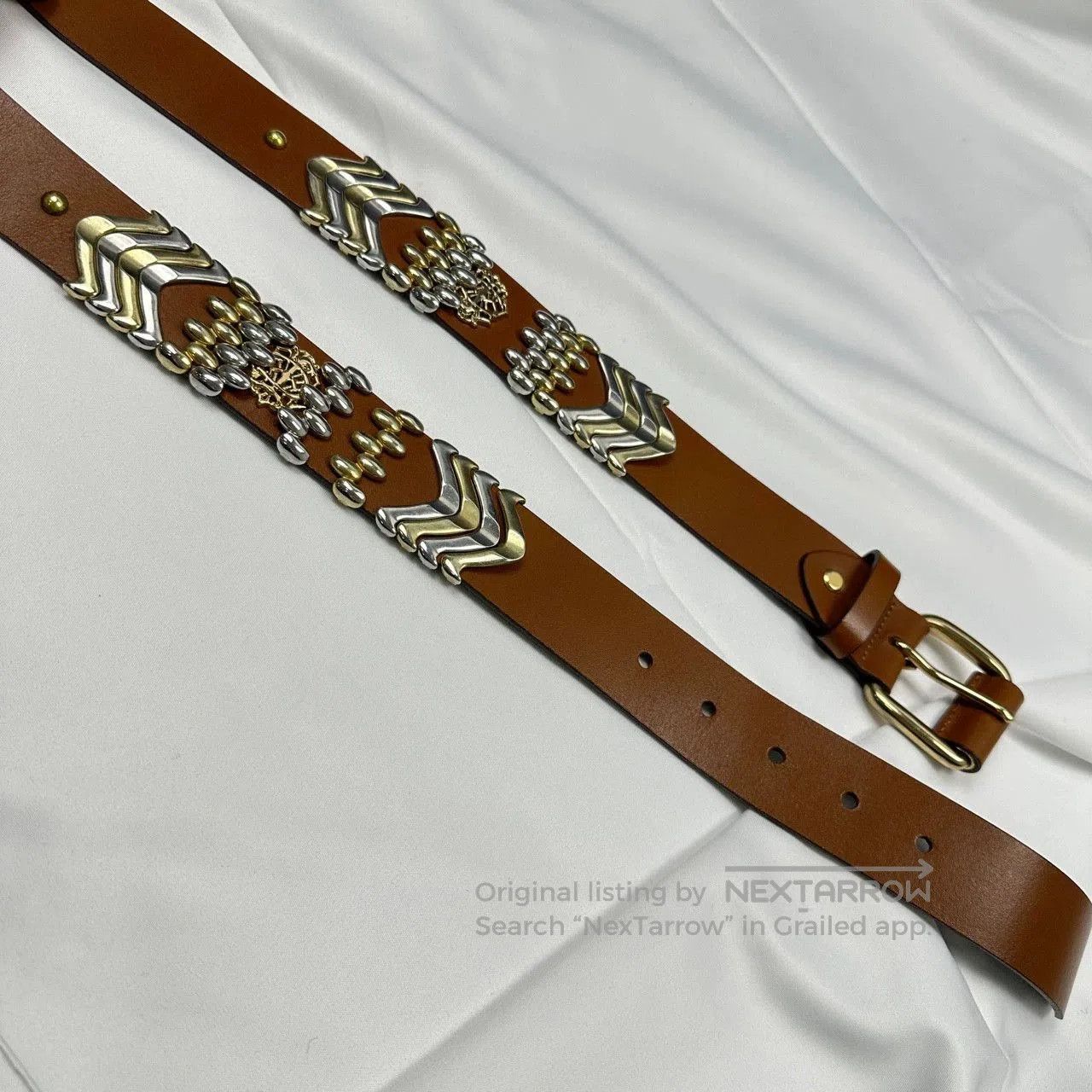 Our Legacy Our Legacy Brown Designer Belt. Size ONE SIZE - 5 Thumbnail