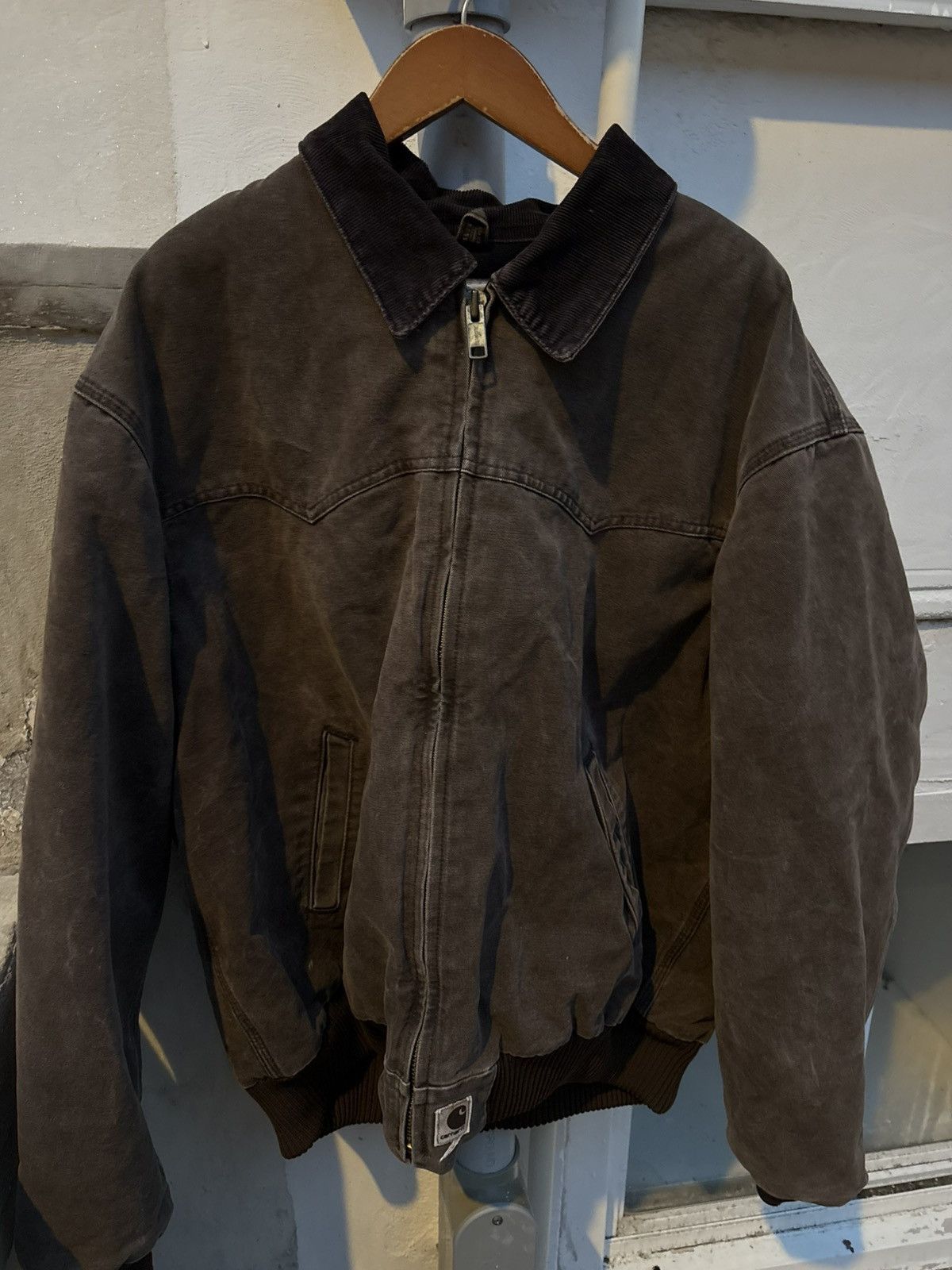 Carhartt Vintage 90s Carhartt J14 CHT Santa Fe Men's Jacket Brown XXl Size US XL / EU 56 / 4 - 6 Thumbnail