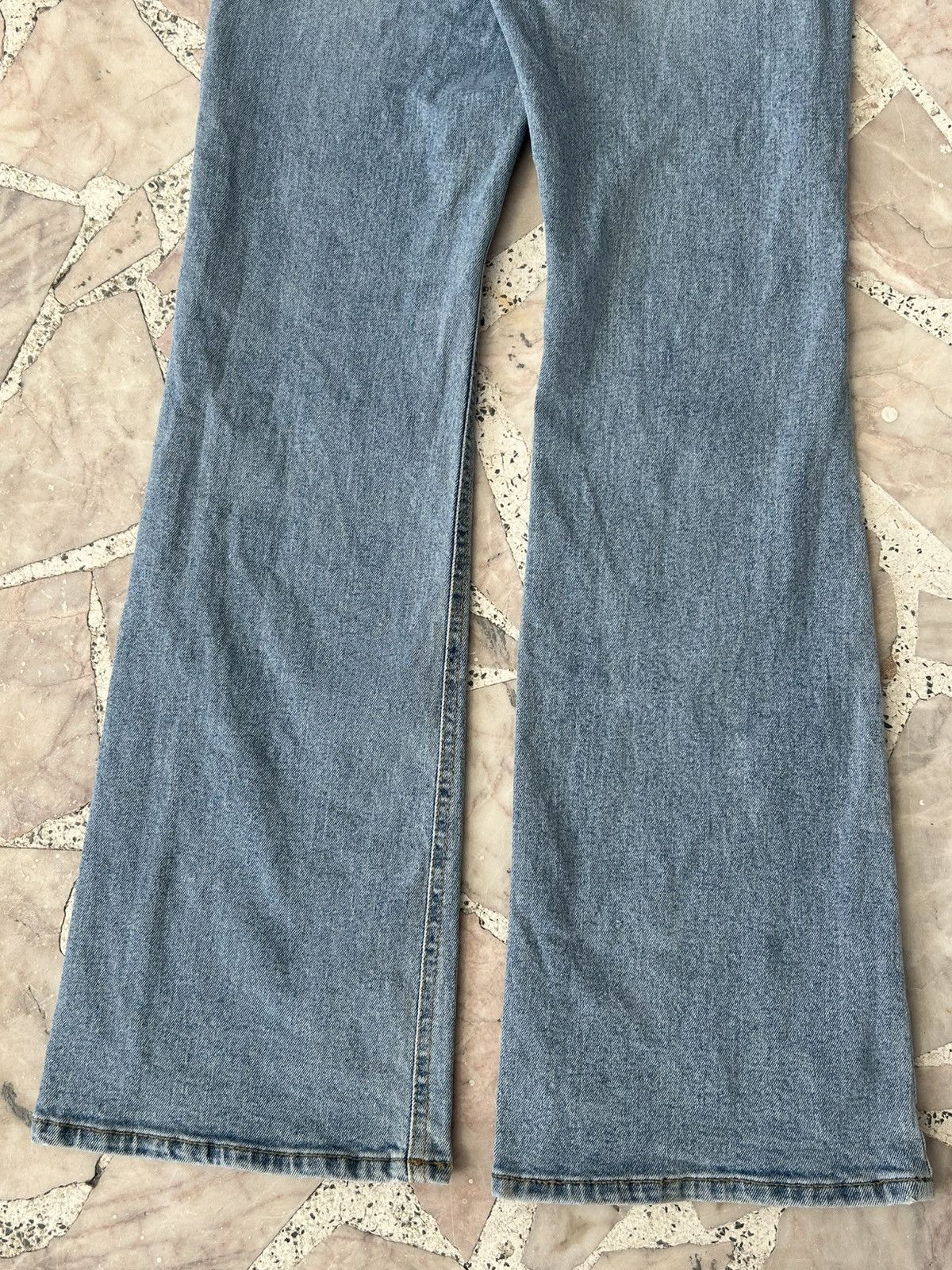 Japanese Brand Monster Japan Flare Denim Jeans Size US 28 / EU 44 - 12 Thumbnail