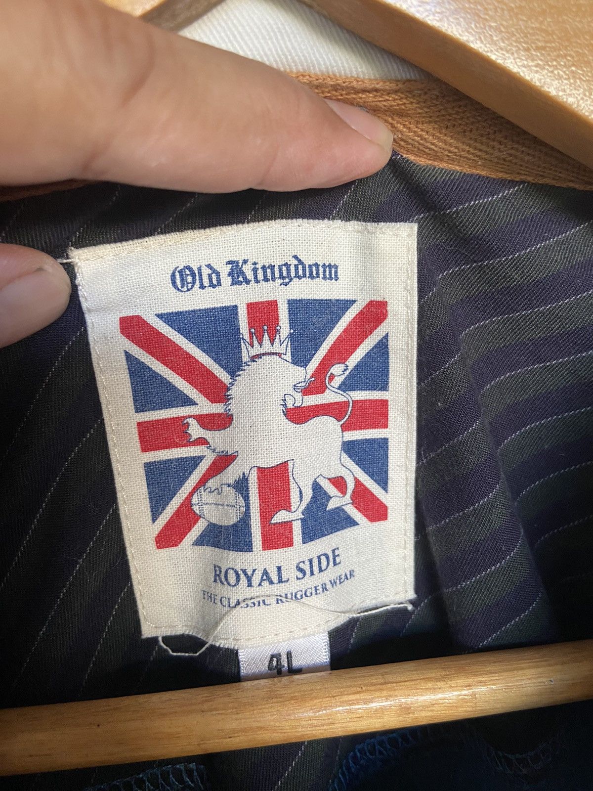 Japanese Brand 🔥 Old Kingdom Royal Side Rugby polos long sleeve Size US XL / EU 56 / 4 - 7 Thumbnail