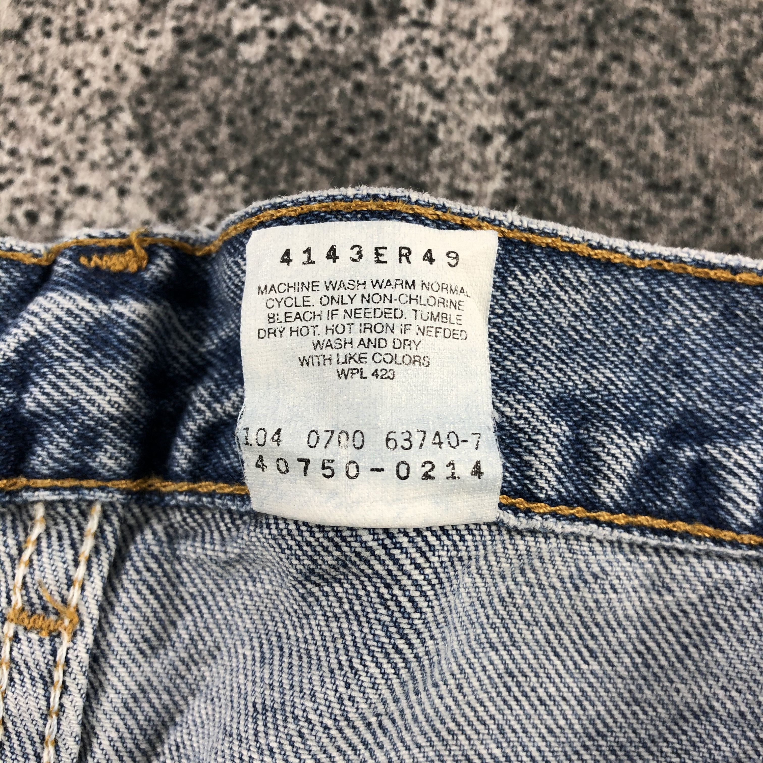 Levi's Vintage Levis 550 Jeans Blue Wash Size US 28 / EU 44 - 12 Thumbnail