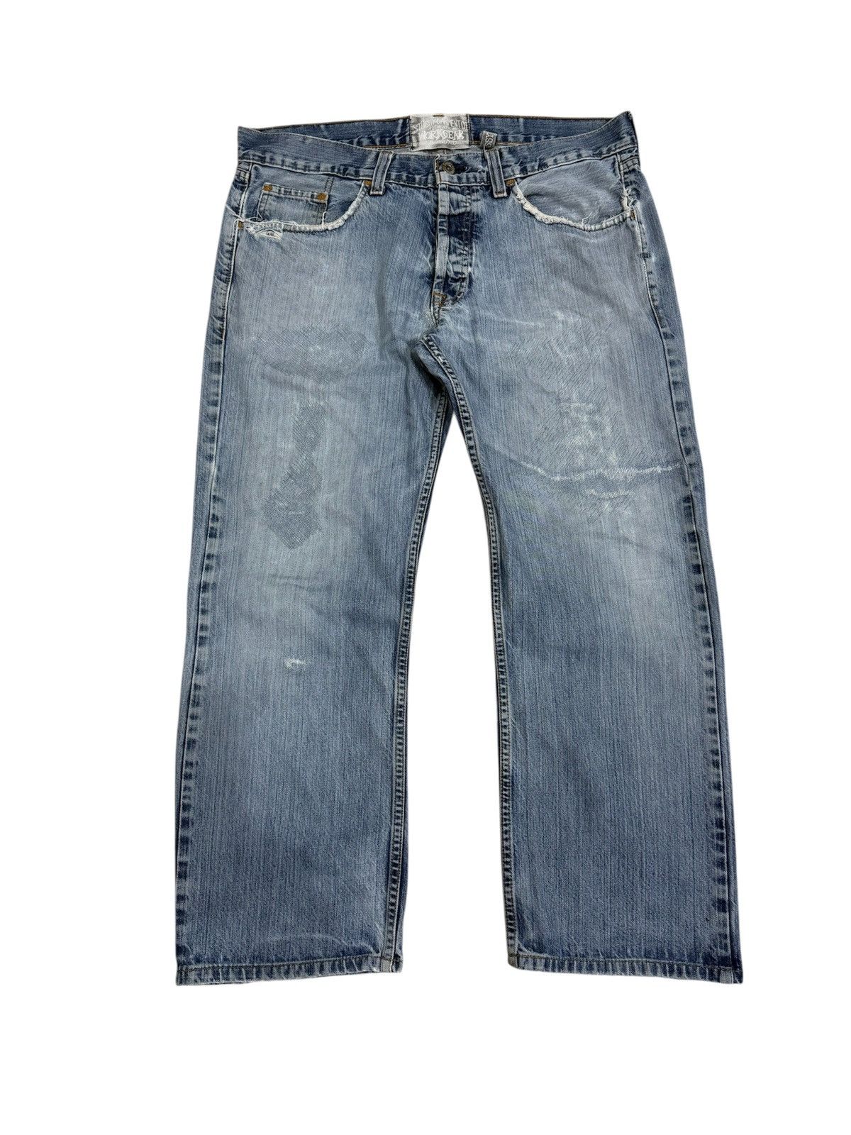 Stussy STUSSY DISTRESSED JEANS Size US 36 / EU 52 - 1 Thumbnail