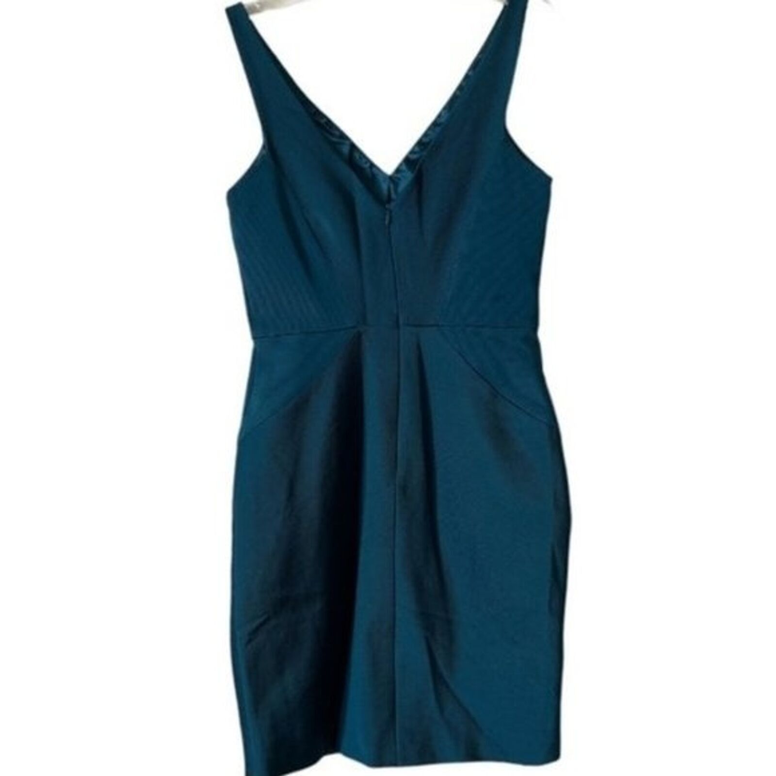Monique Lhuillier MONIQUE LHUILLIER V-Neck Mini Dress w/ Tags, M/US8 Size M / US 6-8 / IT 42-44 - 6 Thumbnail