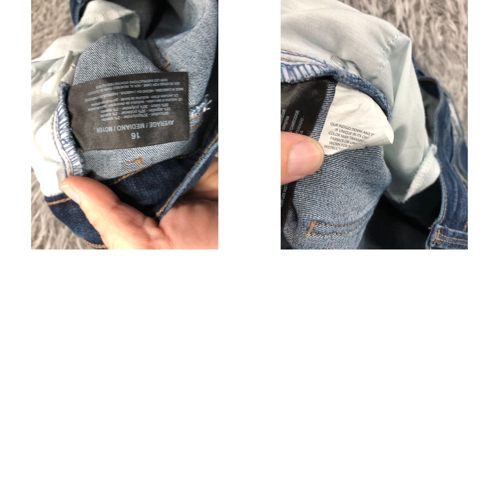 Gloria Vanderbilt Gloria Vanderbilt Amanda Jeans Womens Medium Wash Blue Size 16 Regular Fit 5-Pocket Denim Cotton Tapered High Rise Vintage No Size 38" / US 16 / IT 52 - 9 Thumbnail