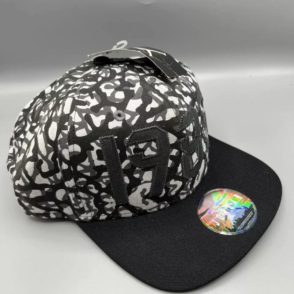 Jordan Brand Air Jordan 1985 Rookie Hat Men Camouflage Snap Back Cap New Size ONE SIZE - 3 Thumbnail