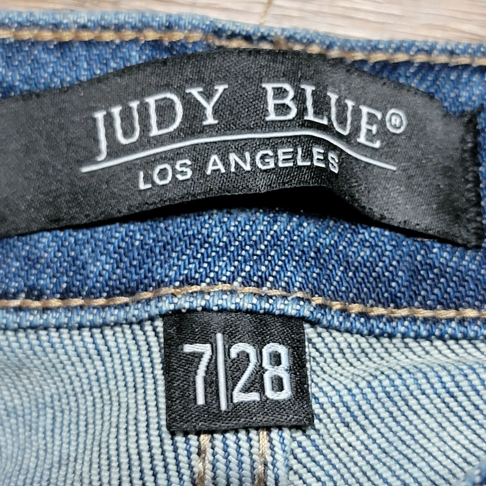 Judy Blue Judy Blue Boyfriend Fit Denim Jeans - Size 7/28 Size 29" - 6 Thumbnail