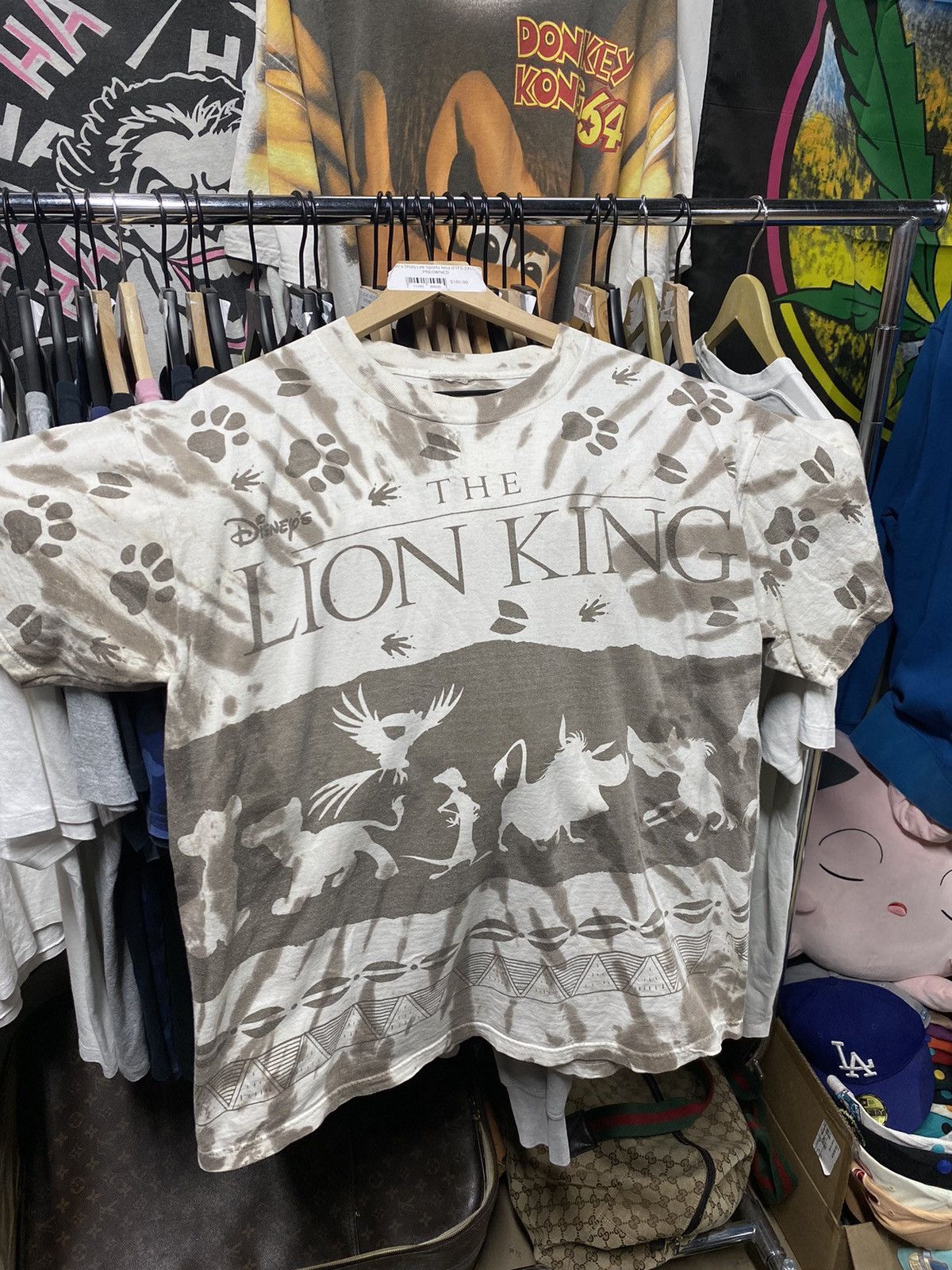 Vintage 90’s Vintage Lion King Movie Tiedye Tee Shirt Medium Size US L / EU 52-54 / 3 - 1 Thumbnail