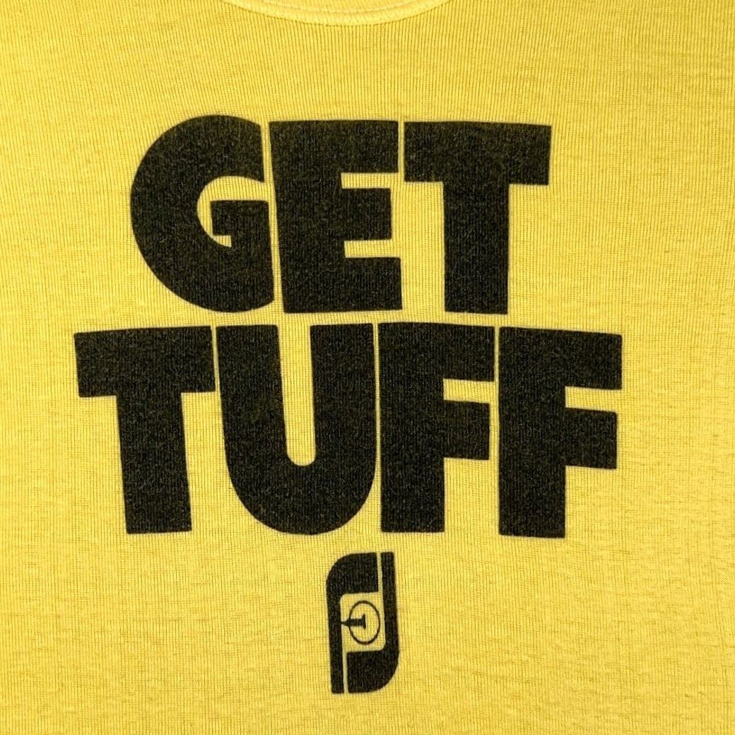 Footjoy VINTAGE FootJoy Shirt Womens XS Yellow Get Tuff Spell Out Golf 70s Size XS / US 0-2 / IT 36-38 - 2 Thumbnail
