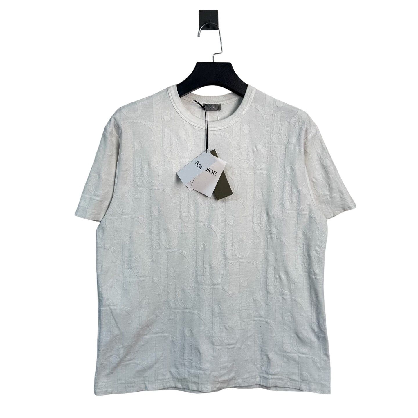 Dior Dior Embossed T-Shirt Size XL Size US XL / EU 56 / 4 - 1 Thumbnail
