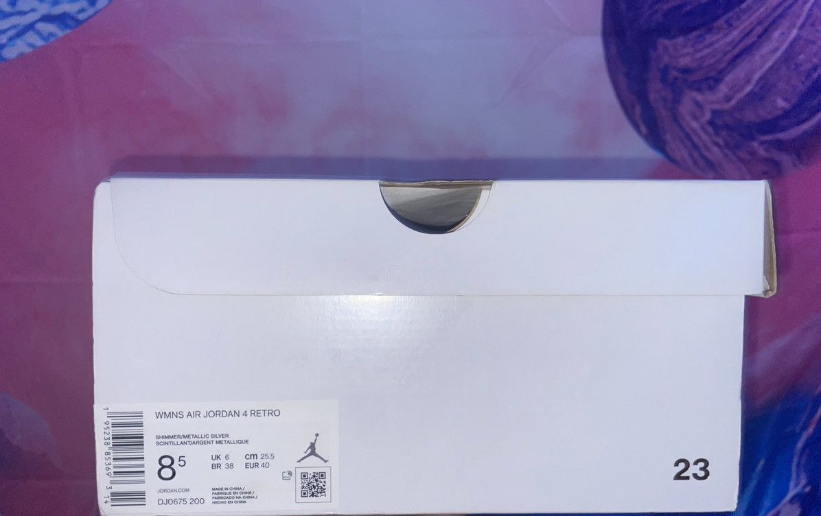 Jordan Brand Jordan 4 Retro ‘Shimmer’ Size US 7 / EU 40 - 13 Thumbnail