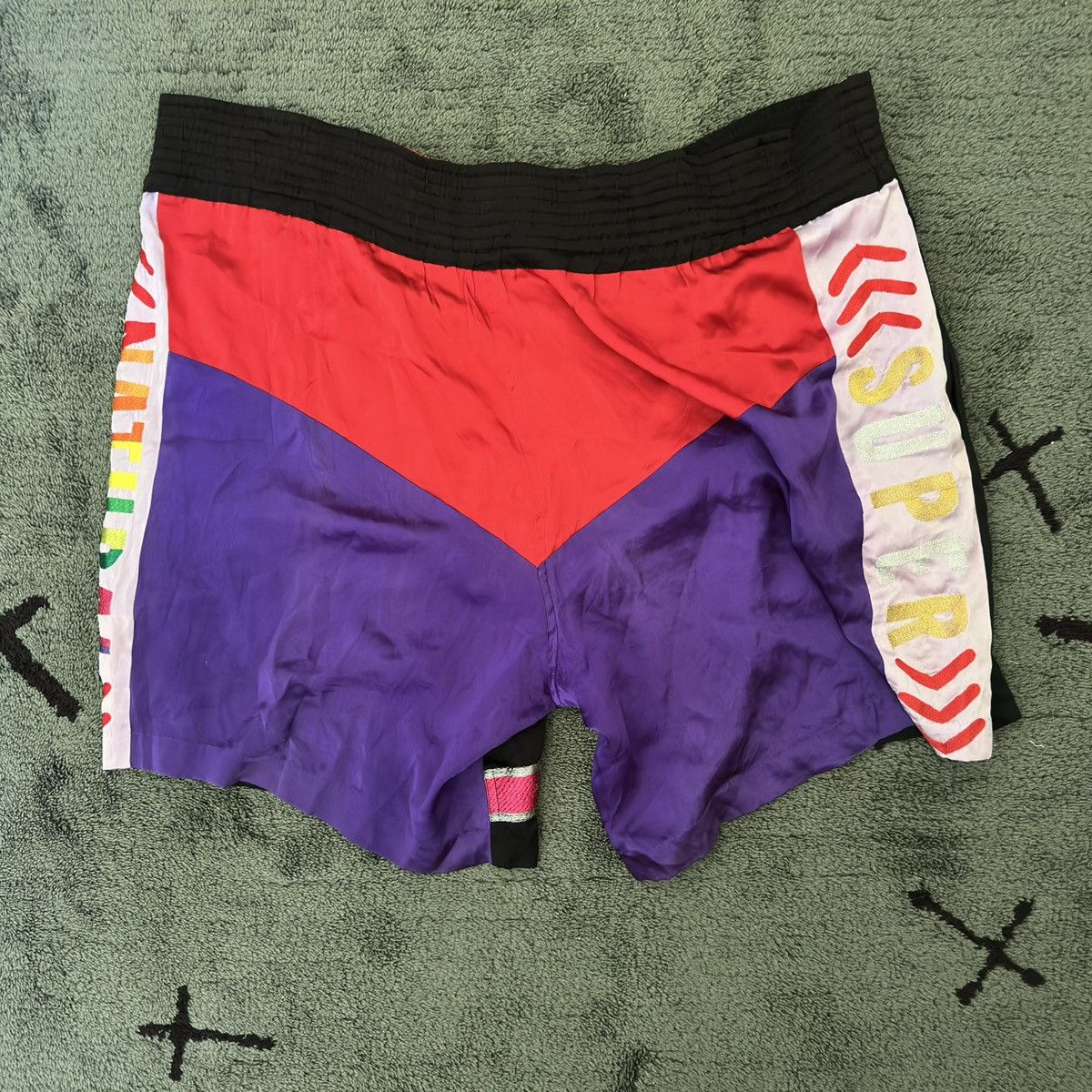 Walter Van Beirendonck Archive Walter Van Beirendonck Embroidered Shorts Size US 44 / EU 60 - 2 Thumbnail