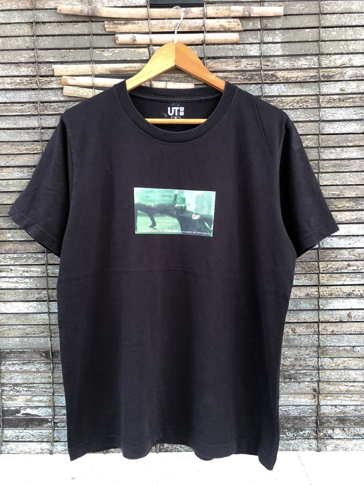 Japanese Brand × Vintage UT Uniqlo X The Matrix Movie Tshirts Size US L / EU 52-54 / 3 - 3 Thumbnail